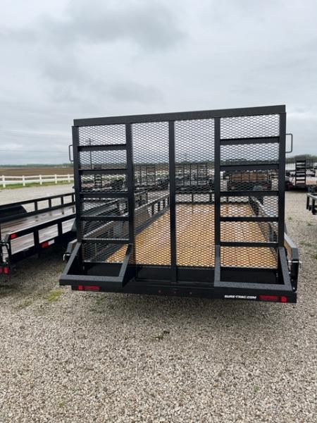 New 2026 Sure-Trac 7 x 20 Tube Top 10K Utility Trailer