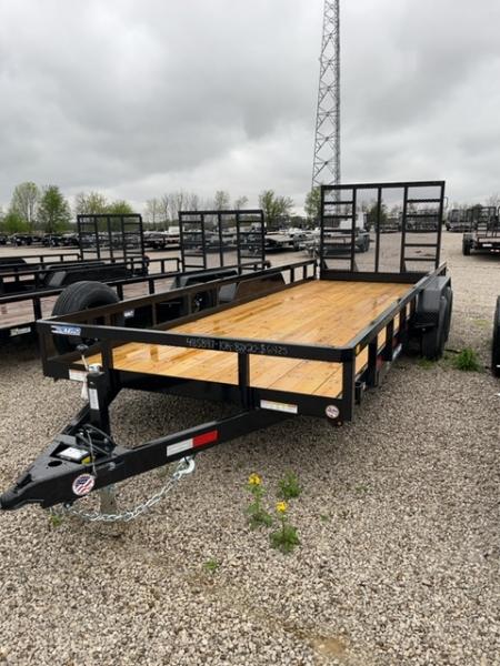 New 2026 Sure-Trac 7 x 20 Tube Top 10K Utility Trailer
