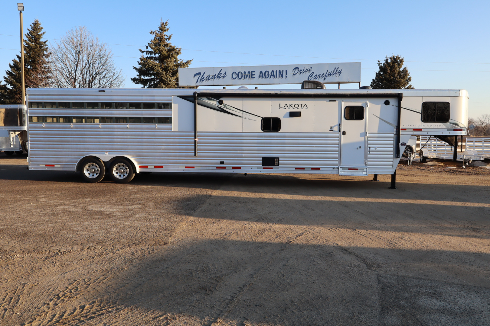 Used 2021 Lakota Charger Livestock Edition Horse Trailer