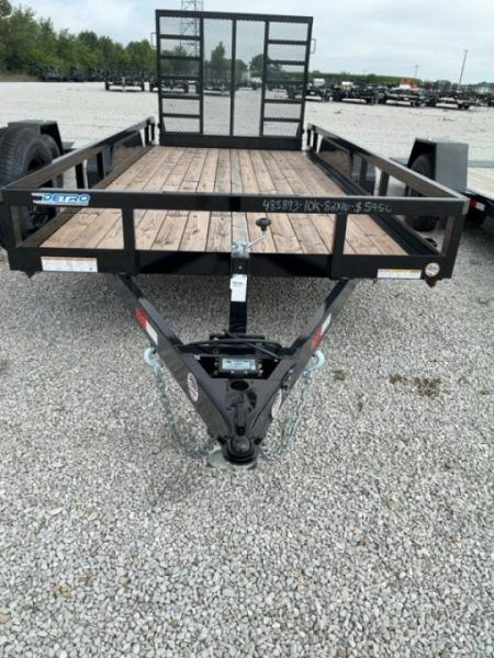 New 2026 Sure-Trac 7 x 16 10K Tube Top Utility Trailer