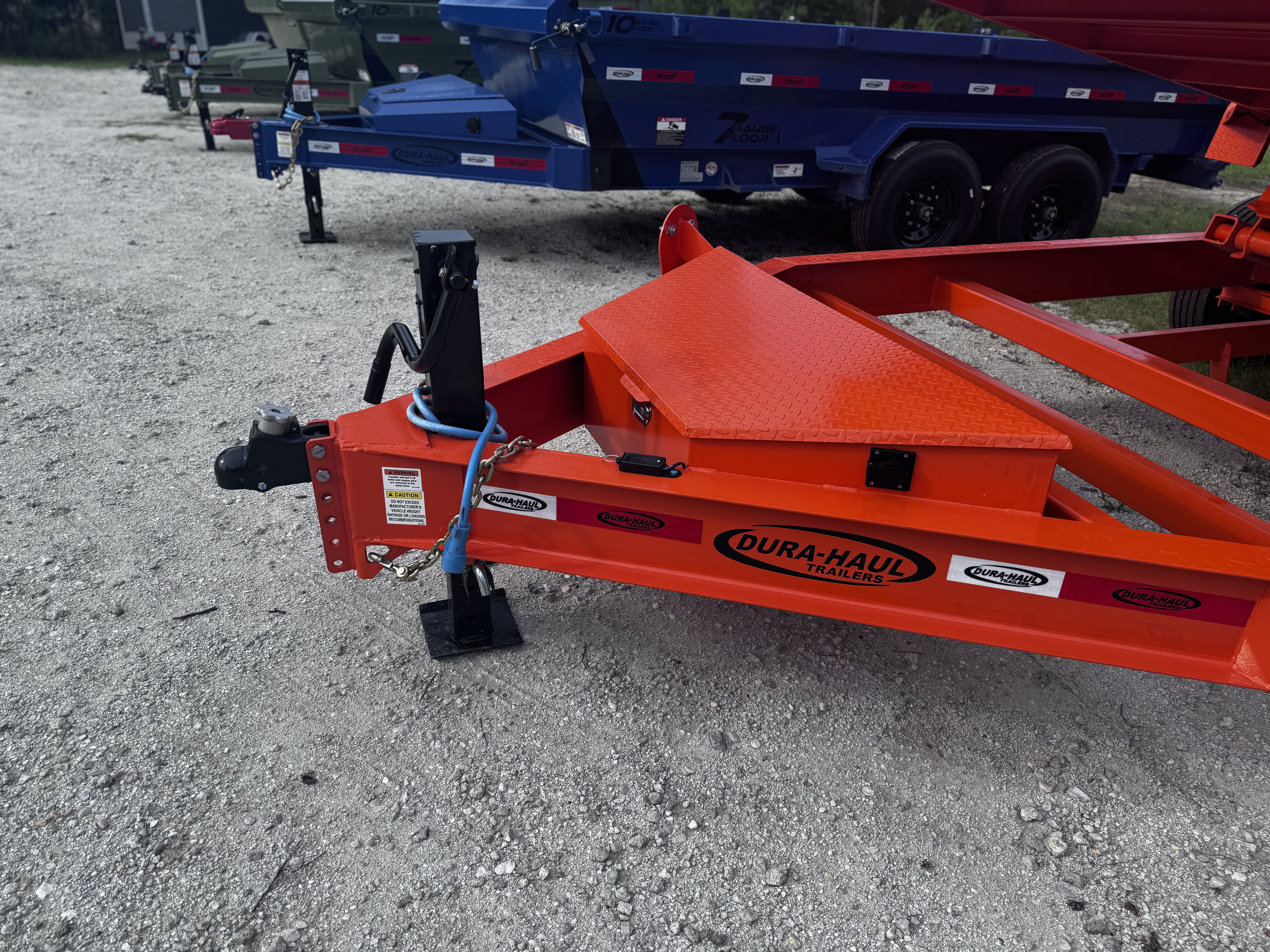 New 2025 Dura-Haul 7X16-16K BP Dump Trailer