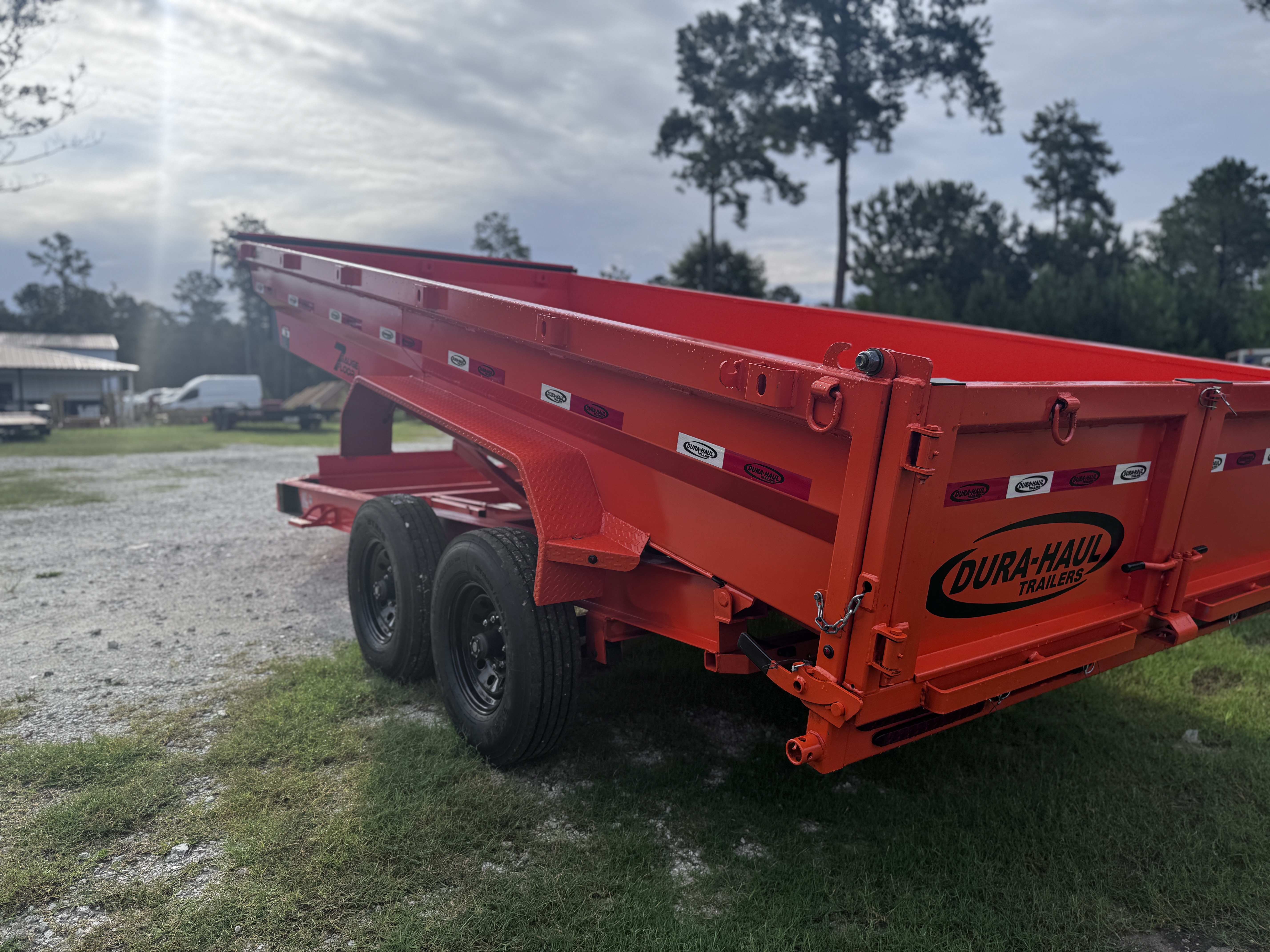 New 2025 Dura-Haul 7X16-16K BP Dump Trailer