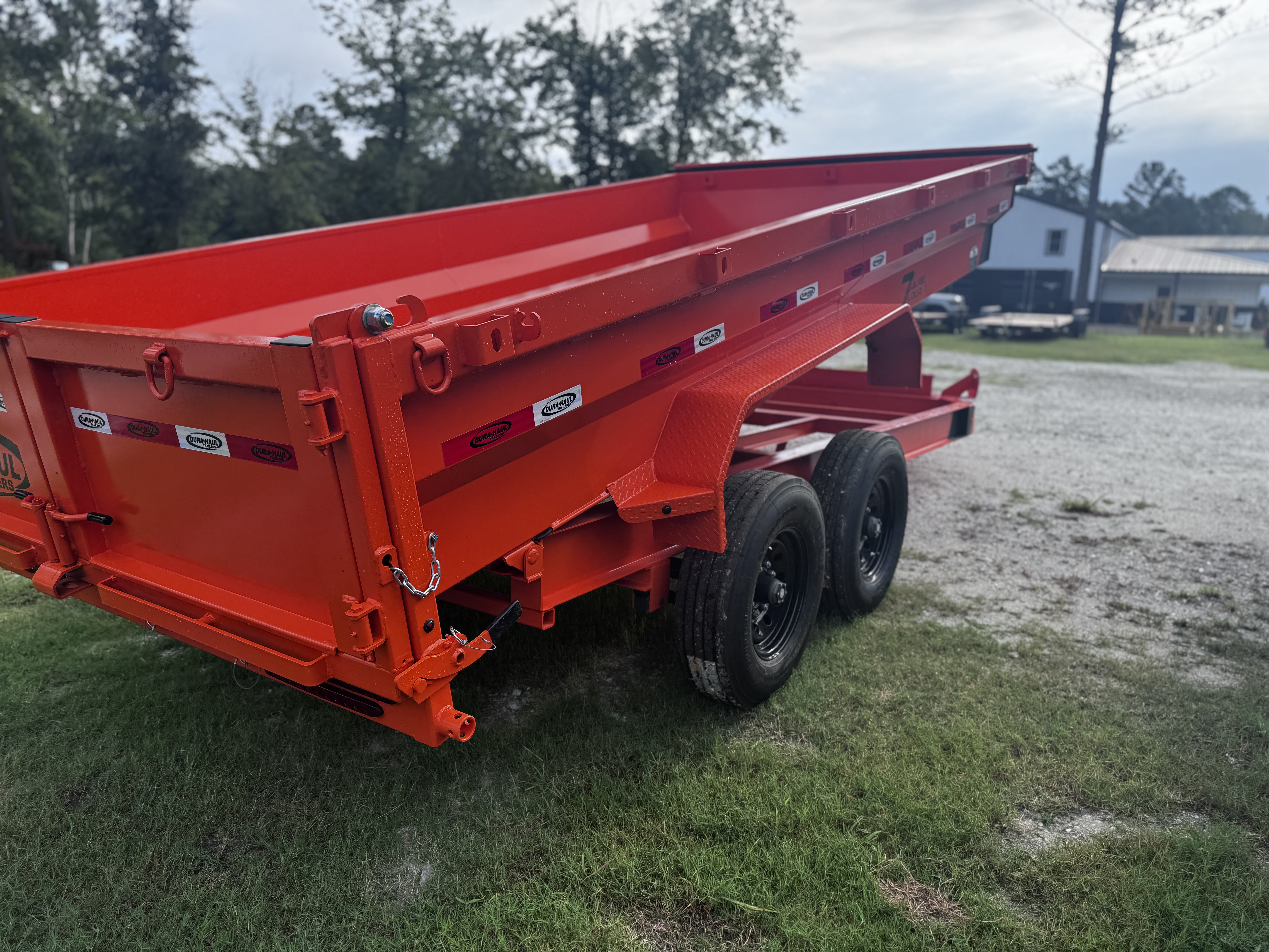 New 2025 Dura-Haul 7X16-16K BP Dump Trailer