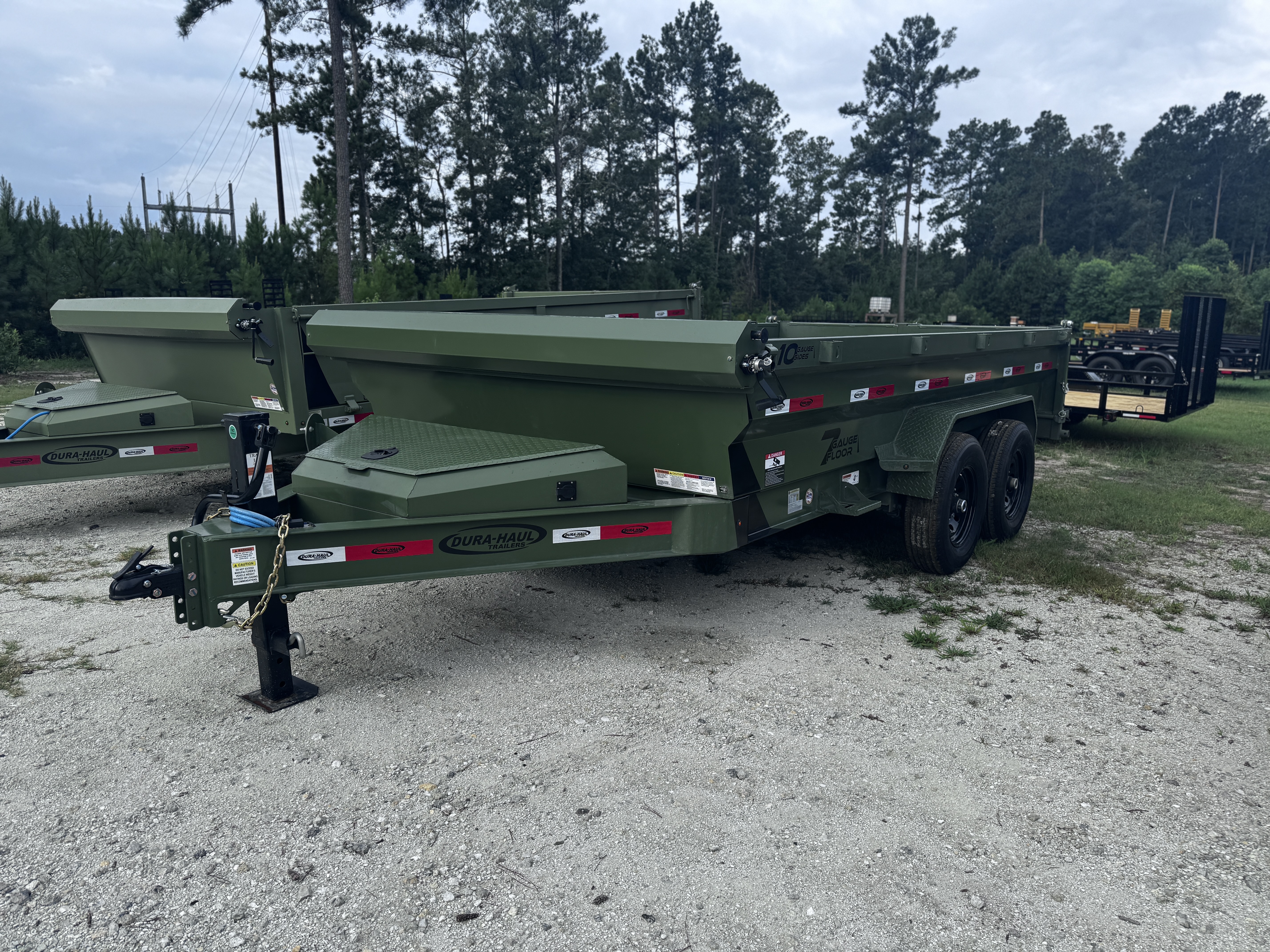 New 2025 Dura-Haul 7X14-14K Dump Trailer