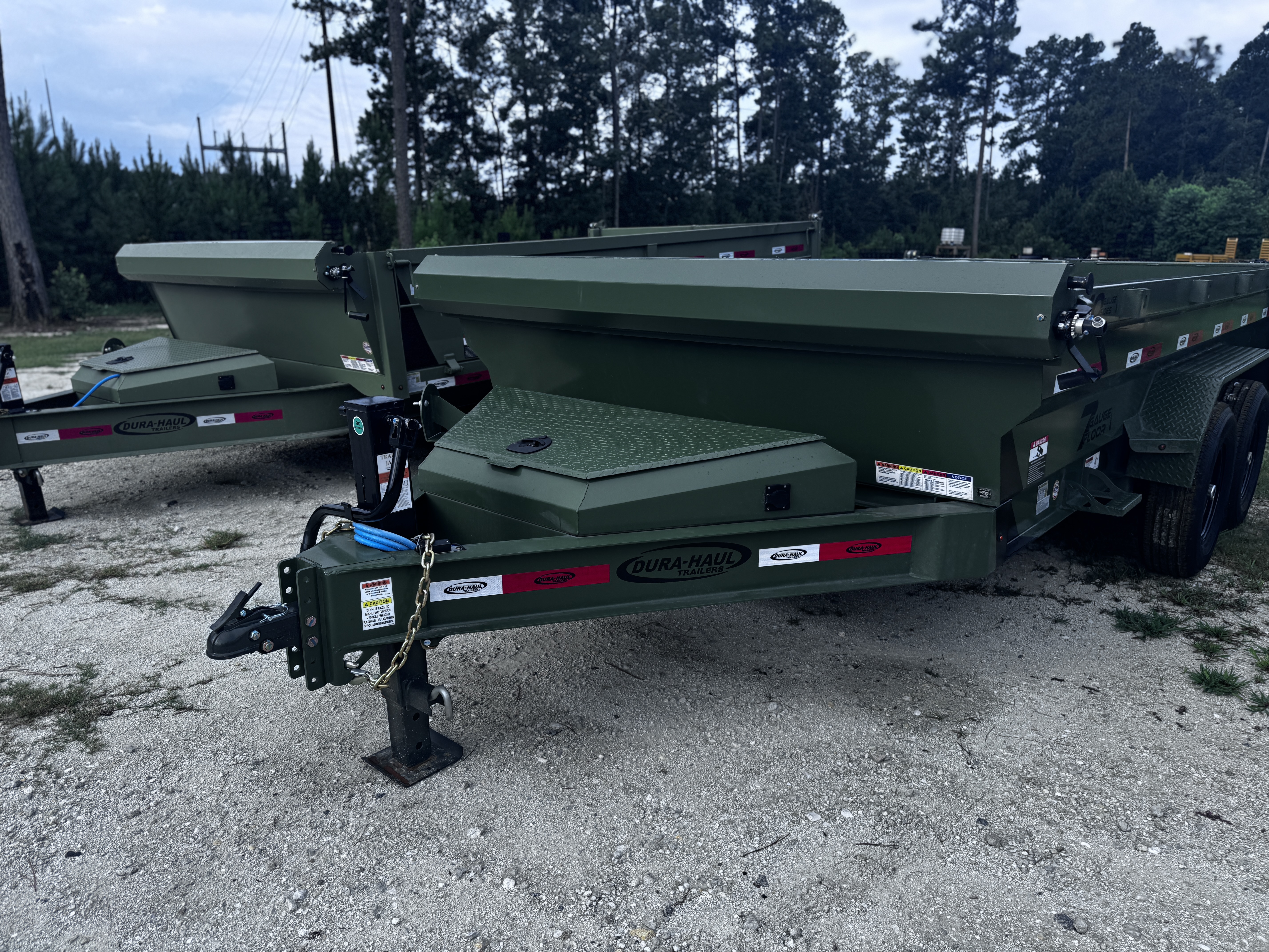 New 2025 Dura-Haul 7X14-14K Dump Trailer