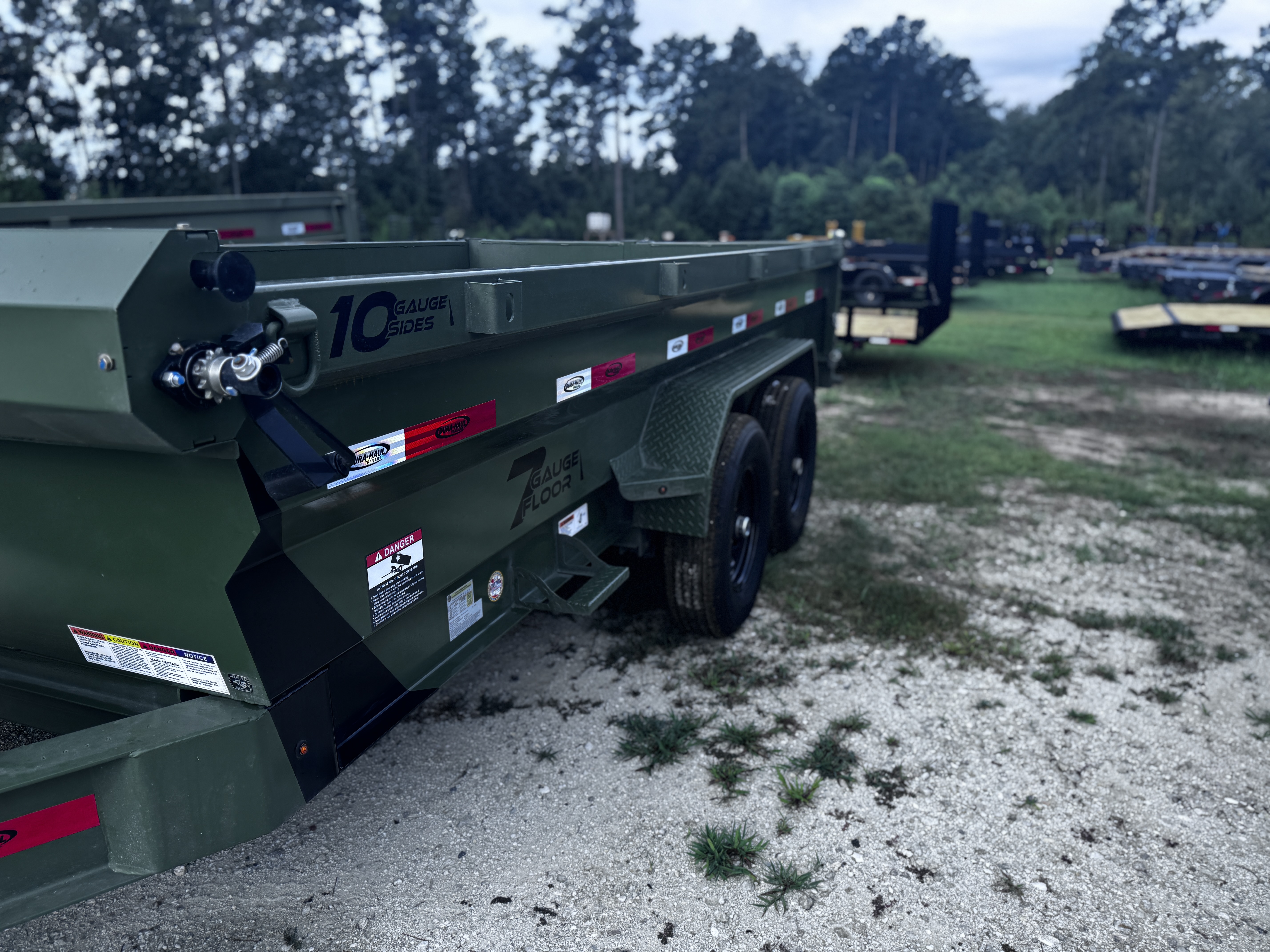 New 2025 Dura-Haul 7X14-14K Dump Trailer