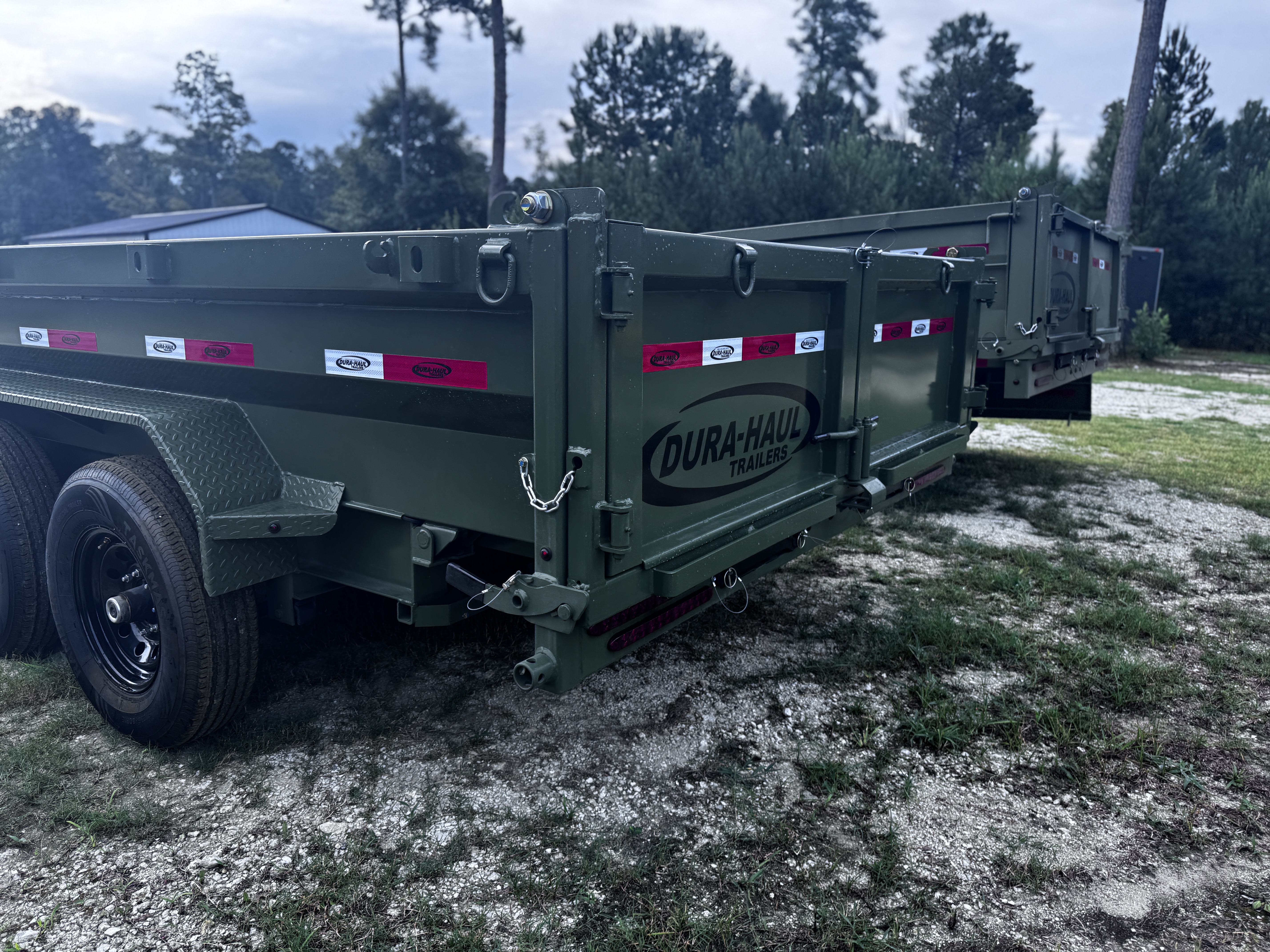 New 2025 Dura-Haul 7X14-14K Dump Trailer