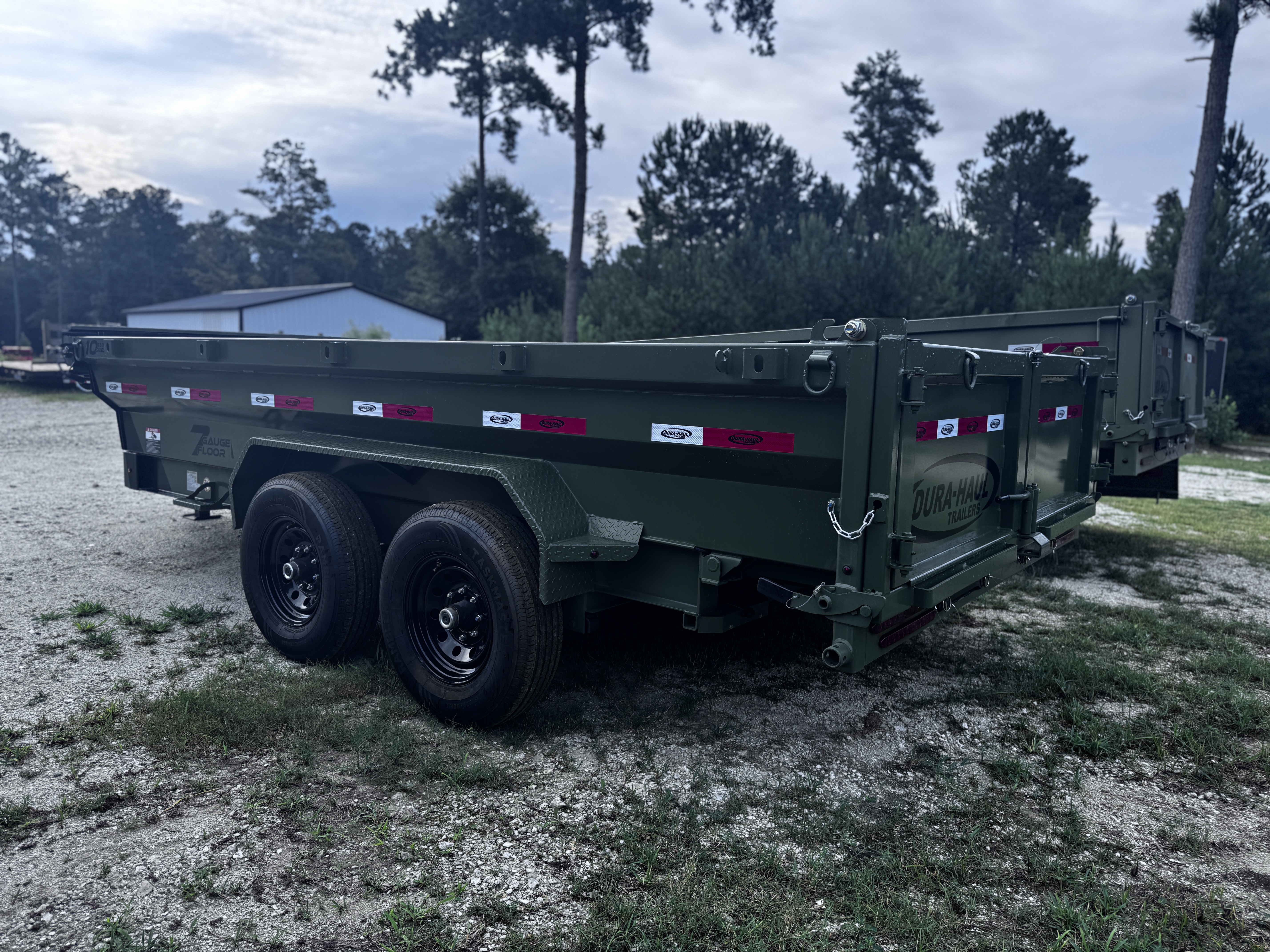 New 2025 Dura-Haul 7X14-14K Dump Trailer