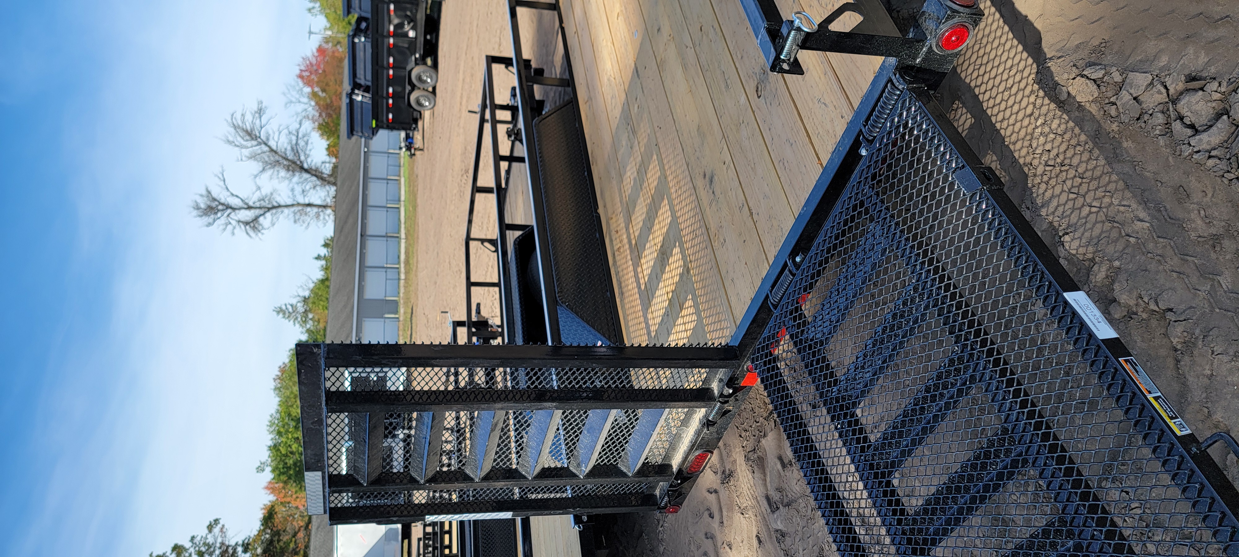 New 2026 Load Trail 83X14 7K SPLIT RAMP Landscape Trailer