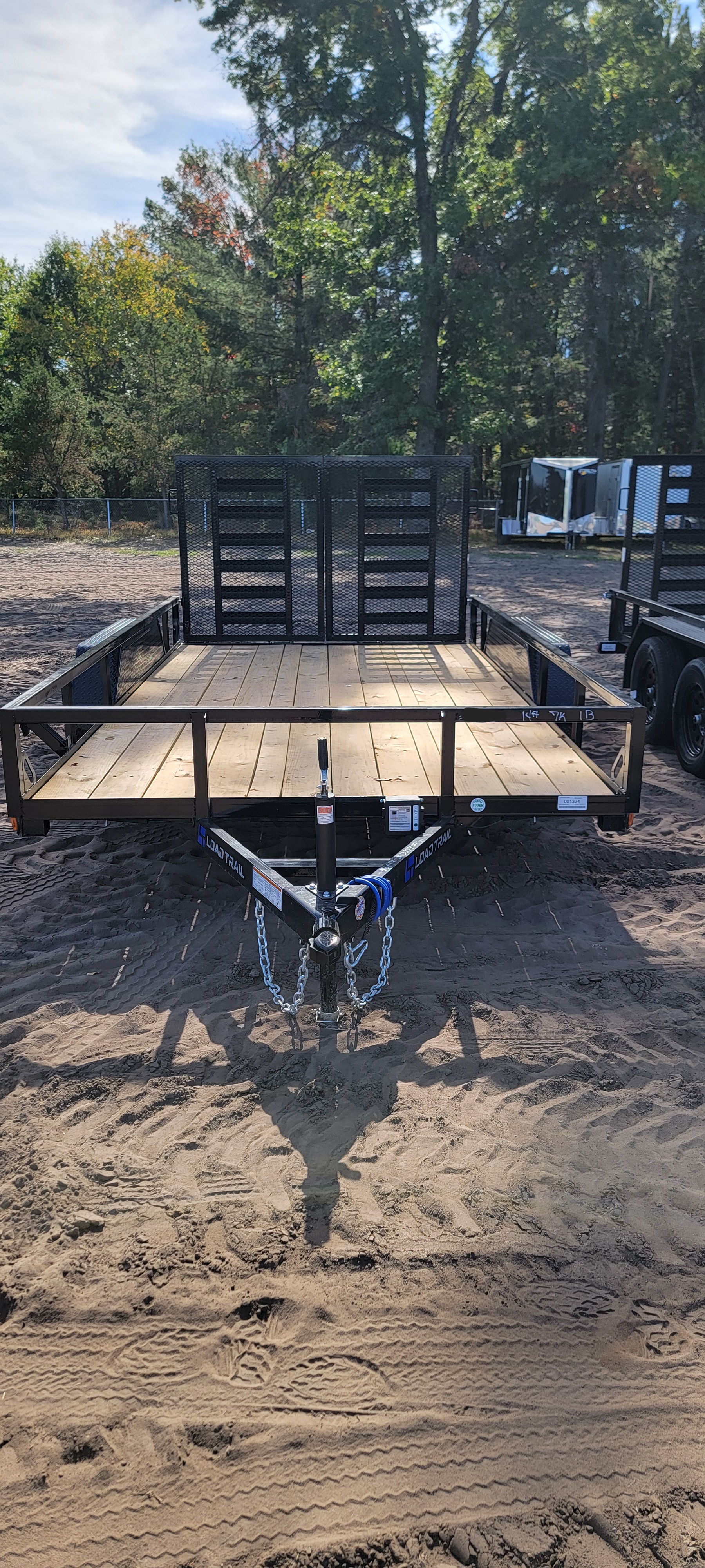 New 2026 Load Trail 83X14 7K SPLIT RAMP Landscape Trailer