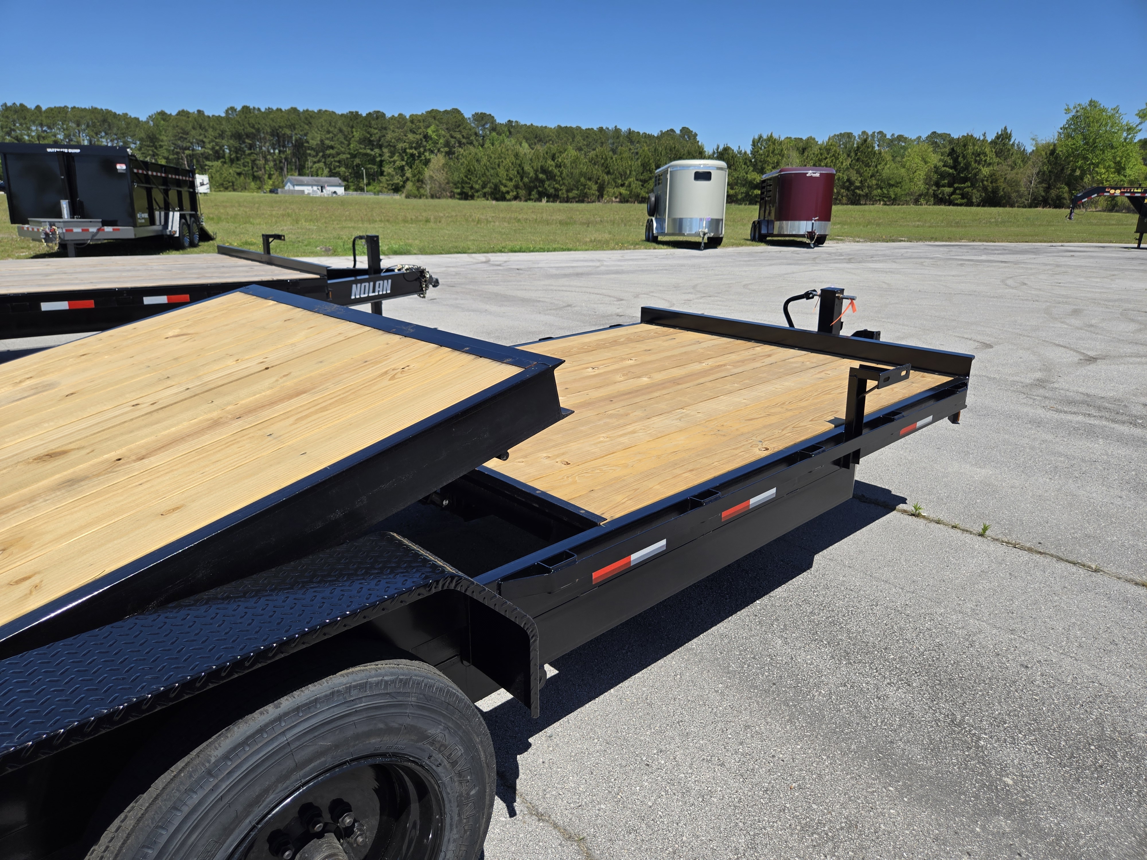 New 2026 Nolan Manufacturing NOL7X2214K-TILT Equipment Trailer