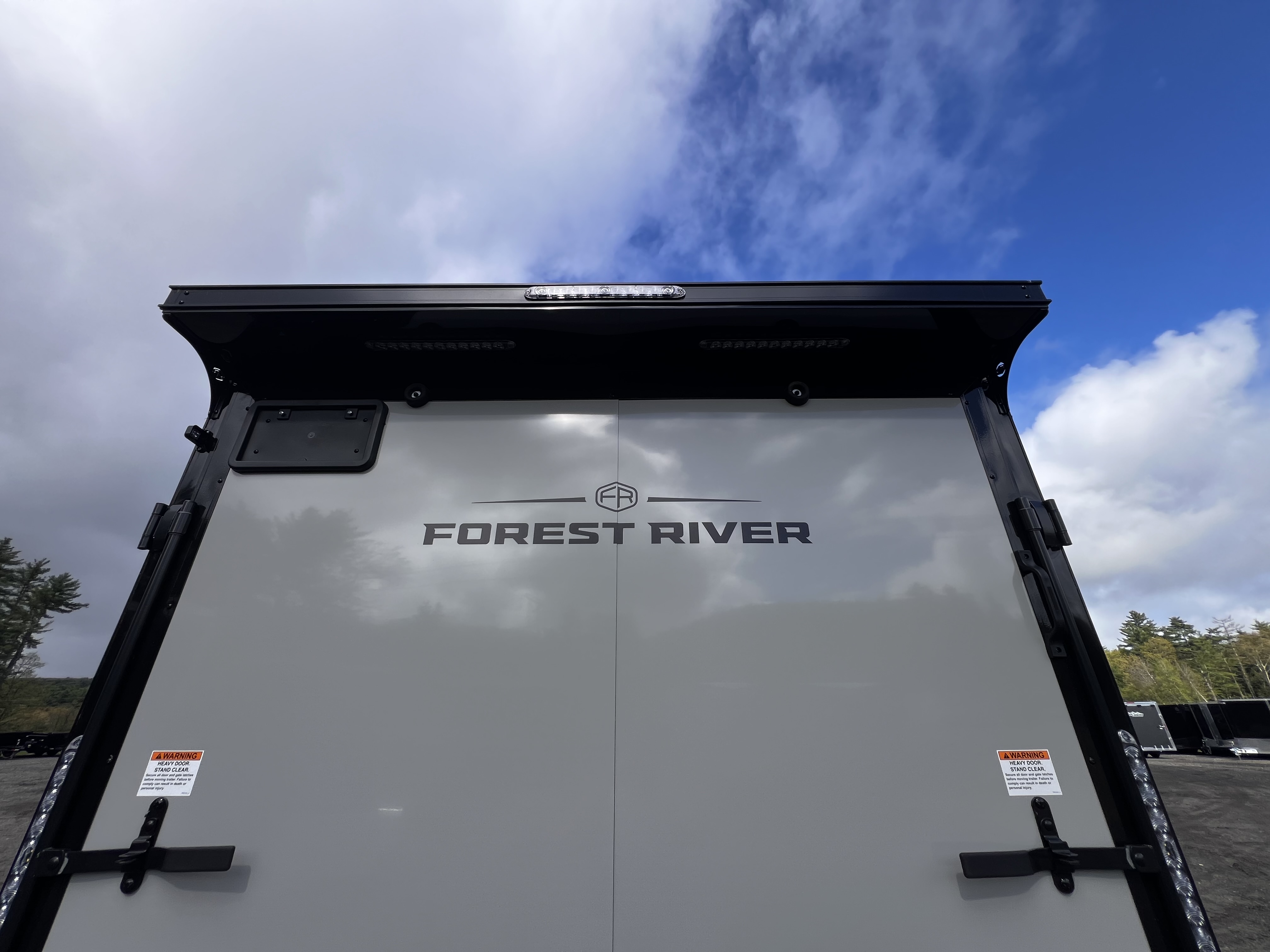 New 2026 US Cargo 7X14+ 2ft V-Nose /Polycore/ I-Beam Frame / 7' interior / Blackout - 7000GVW
