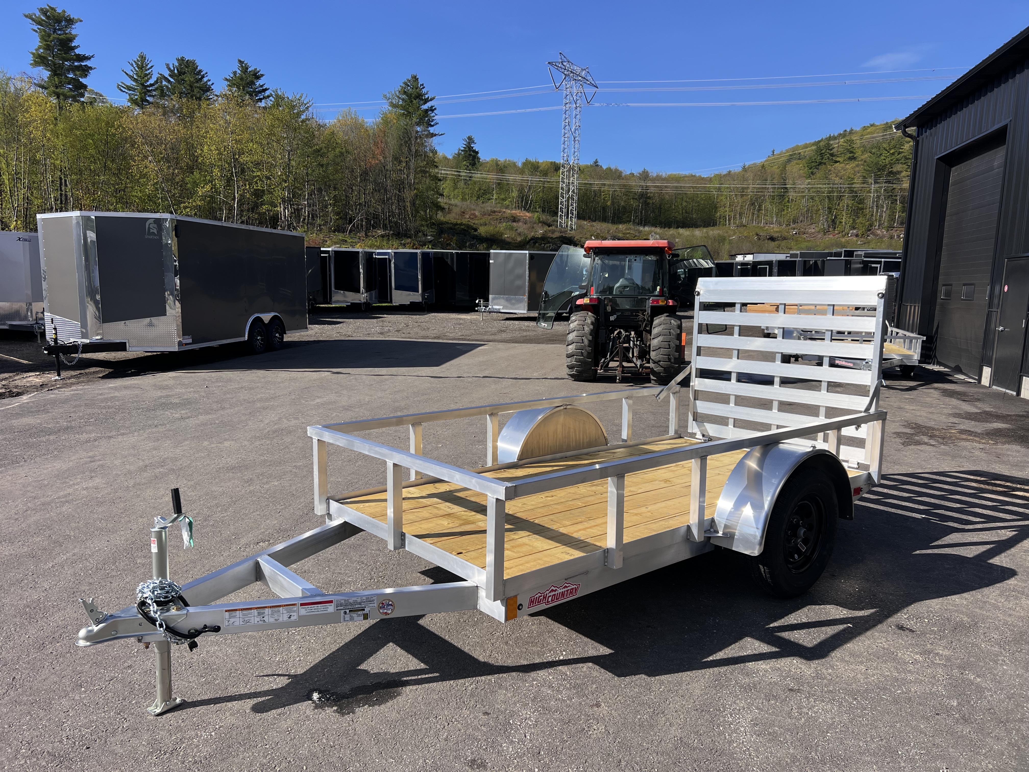 New 2026 High Country 5X10 All Aluminum / Utility Trailer -2990gvw