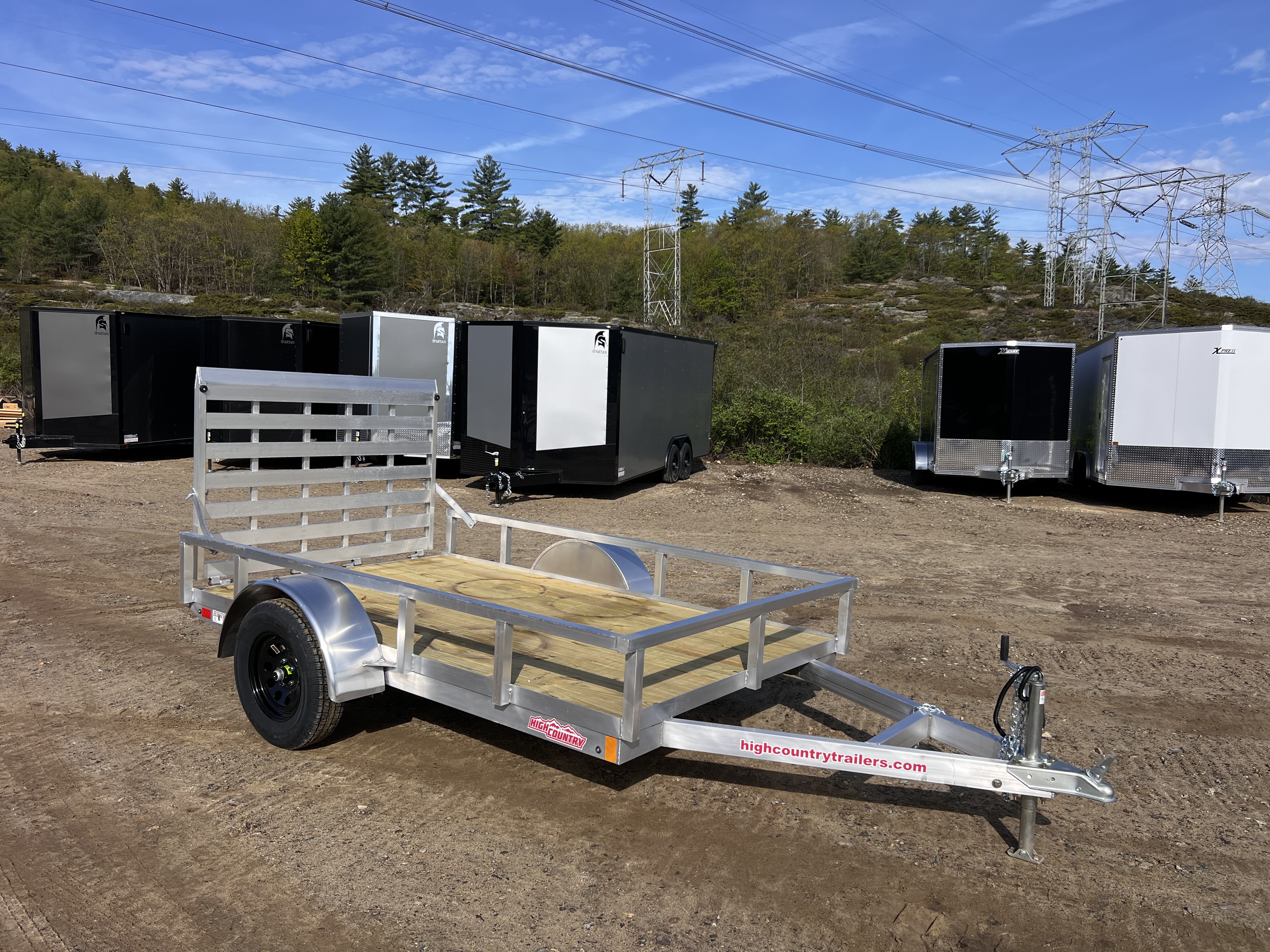New 2026 High Country 6X10 All Aluminum / Utility Trailer -2990gvw