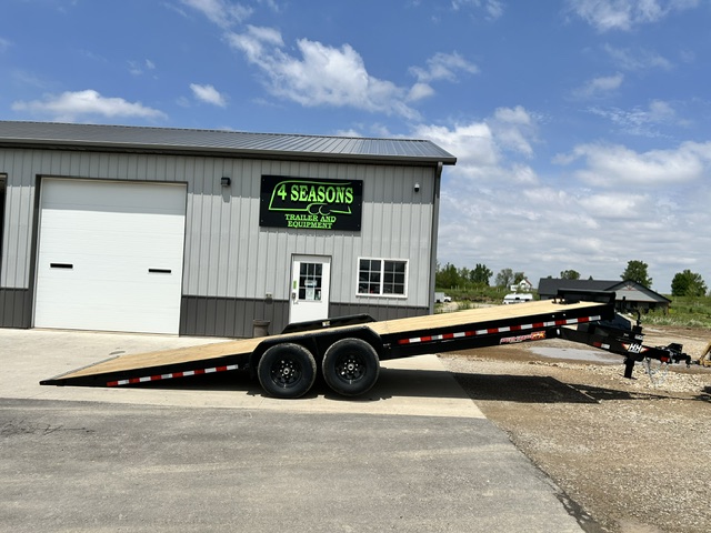 New 2026 H&H Trailers 82"X26' EX 14K SPEEDLOADER POWER TILT Car / Racing Trailer