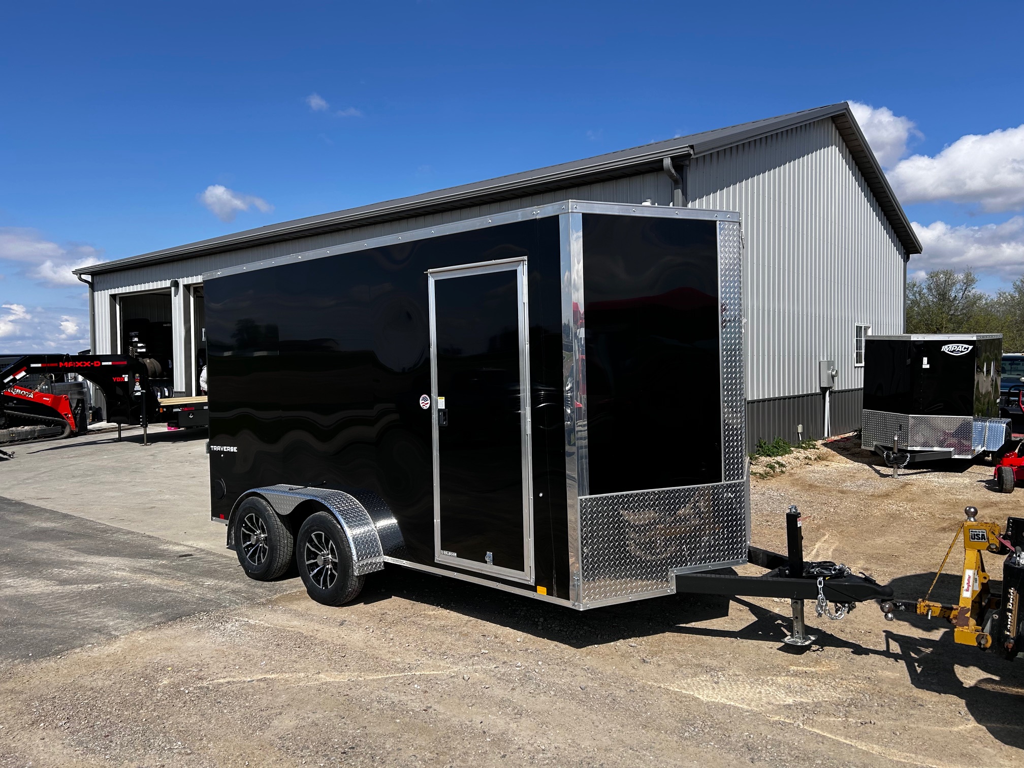 New 2026 Formula Trailers 7X14 TRAVERSE RAMP DOOR Cargo / Enclosed Trailer