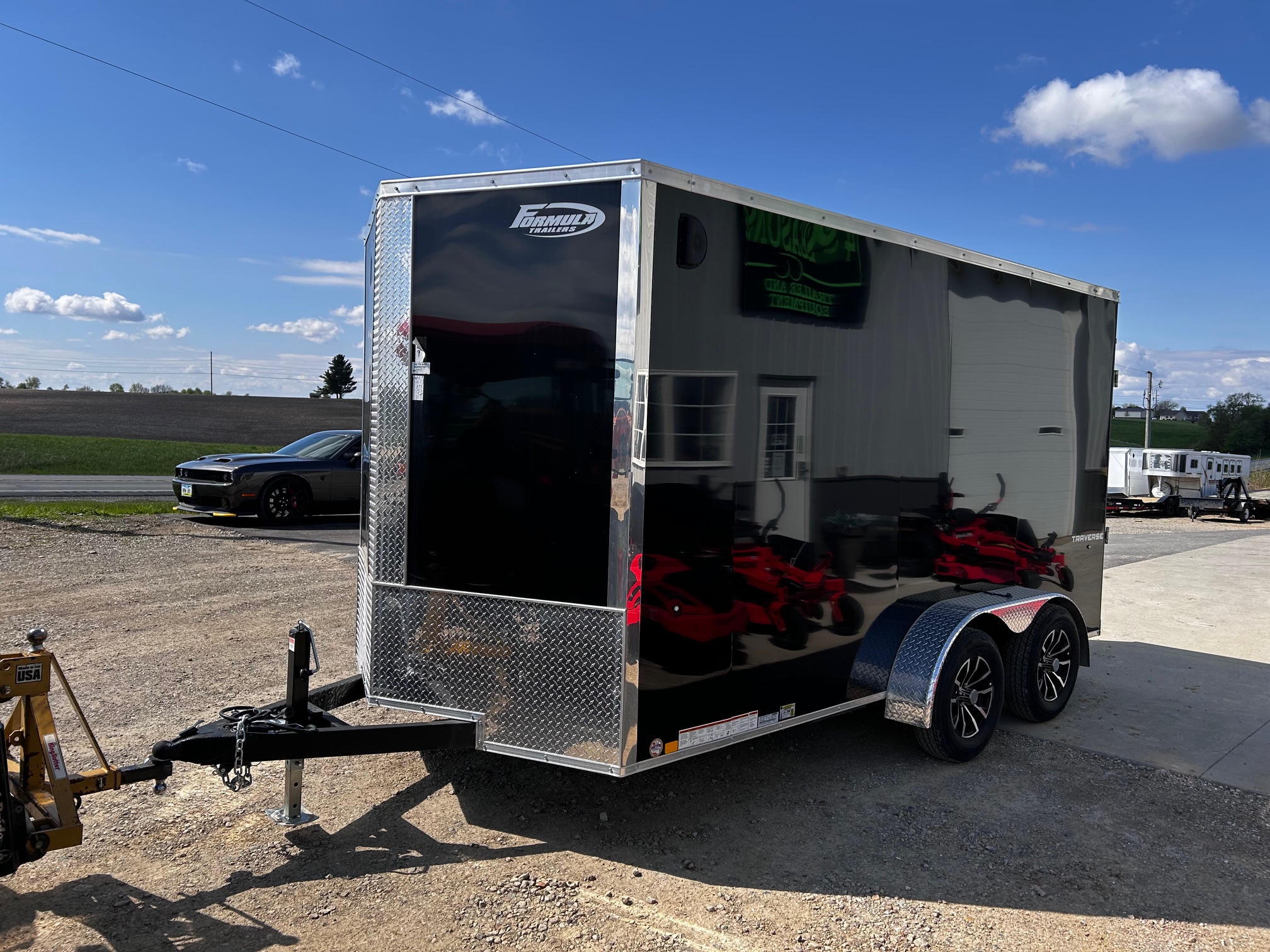 New 2026 Formula Trailers 7X14 TRAVERSE RAMP DOOR Cargo / Enclosed Trailer