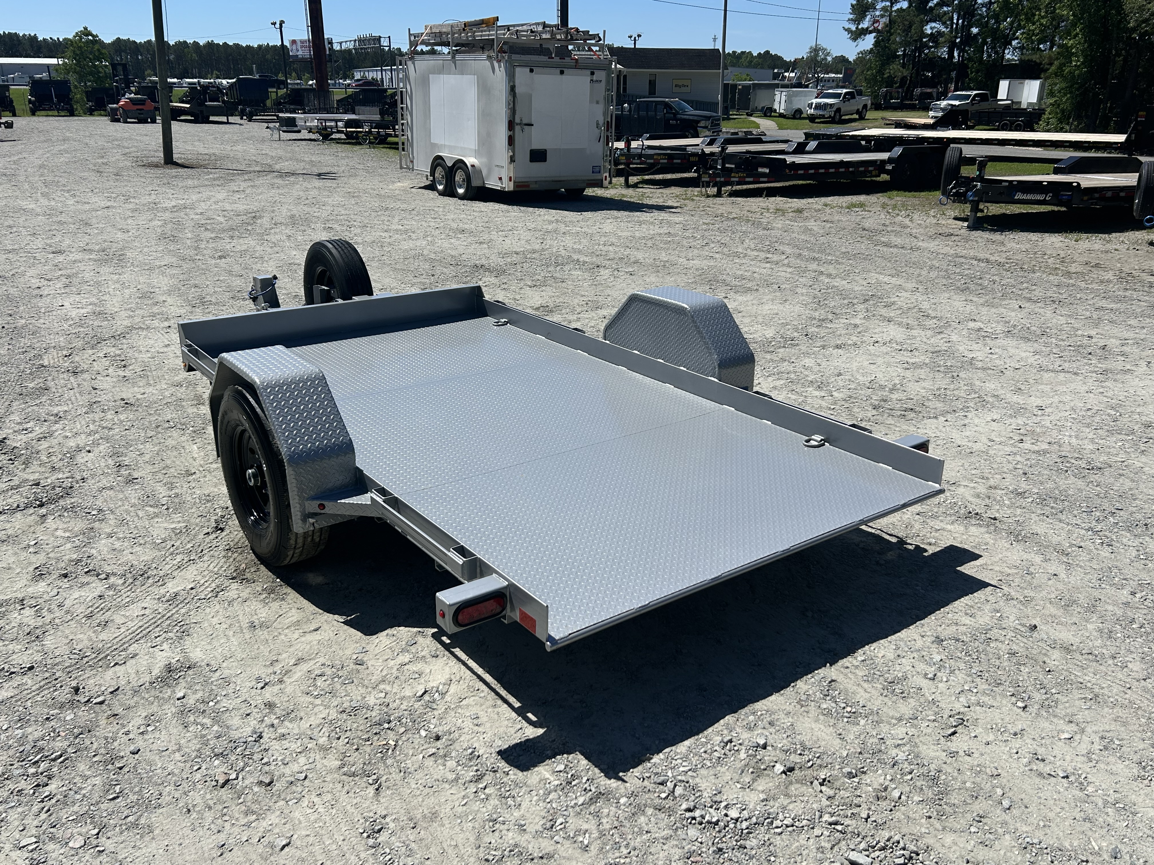 New 2026 Diamond C DSA107 Tilt Trailer, 77x12 , 7K Axles #5240 Payload !!!!!!!
