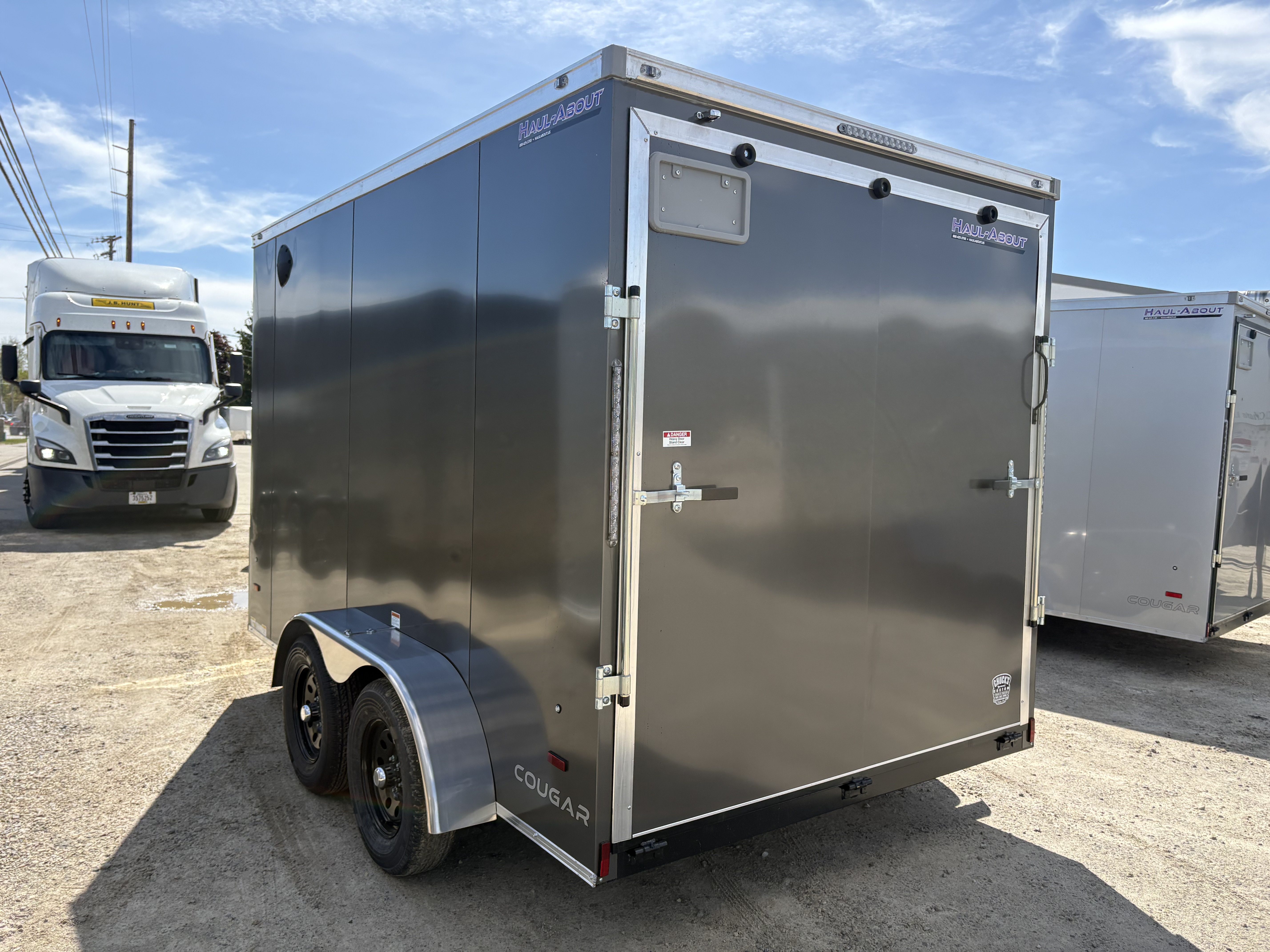 New 2026 Haul About Trailers 7'X12' COUGAR Cargo / Enclosed Trailer