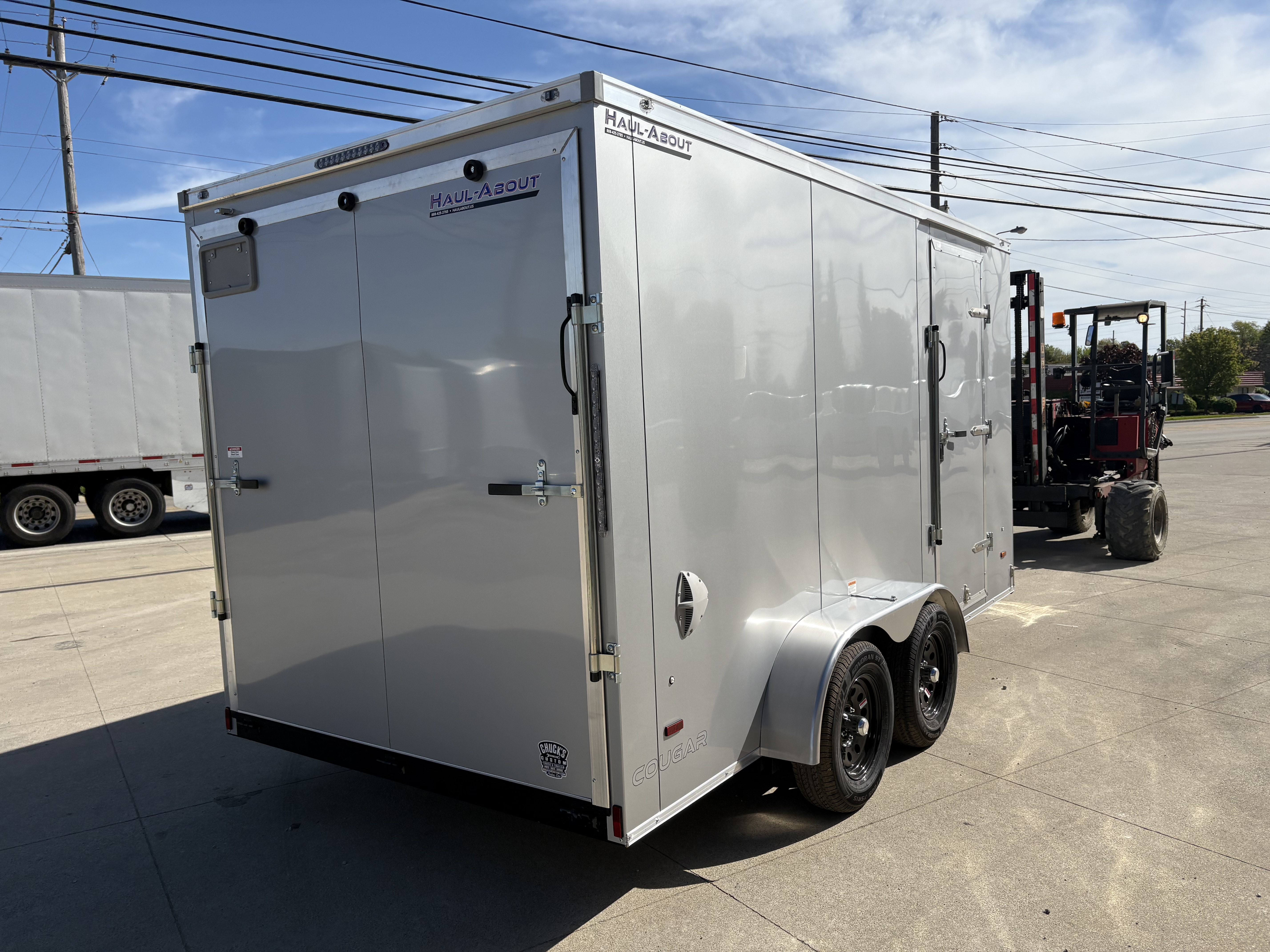 New 2026 Haul About Trailers 7'X14' COUGAR Cargo / Enclosed Trailer