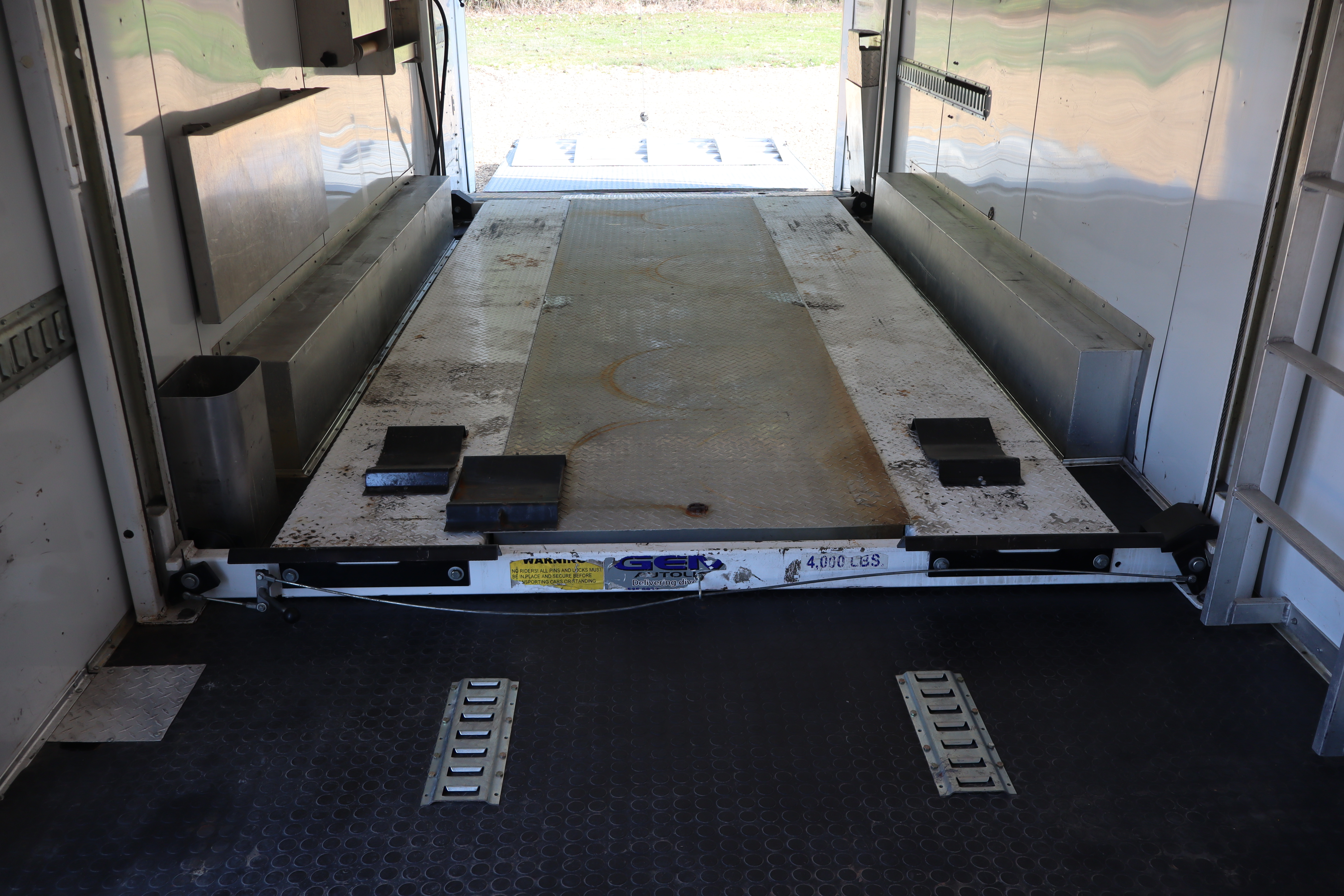 Used 2008 8.5X30 Haulmark Stacker