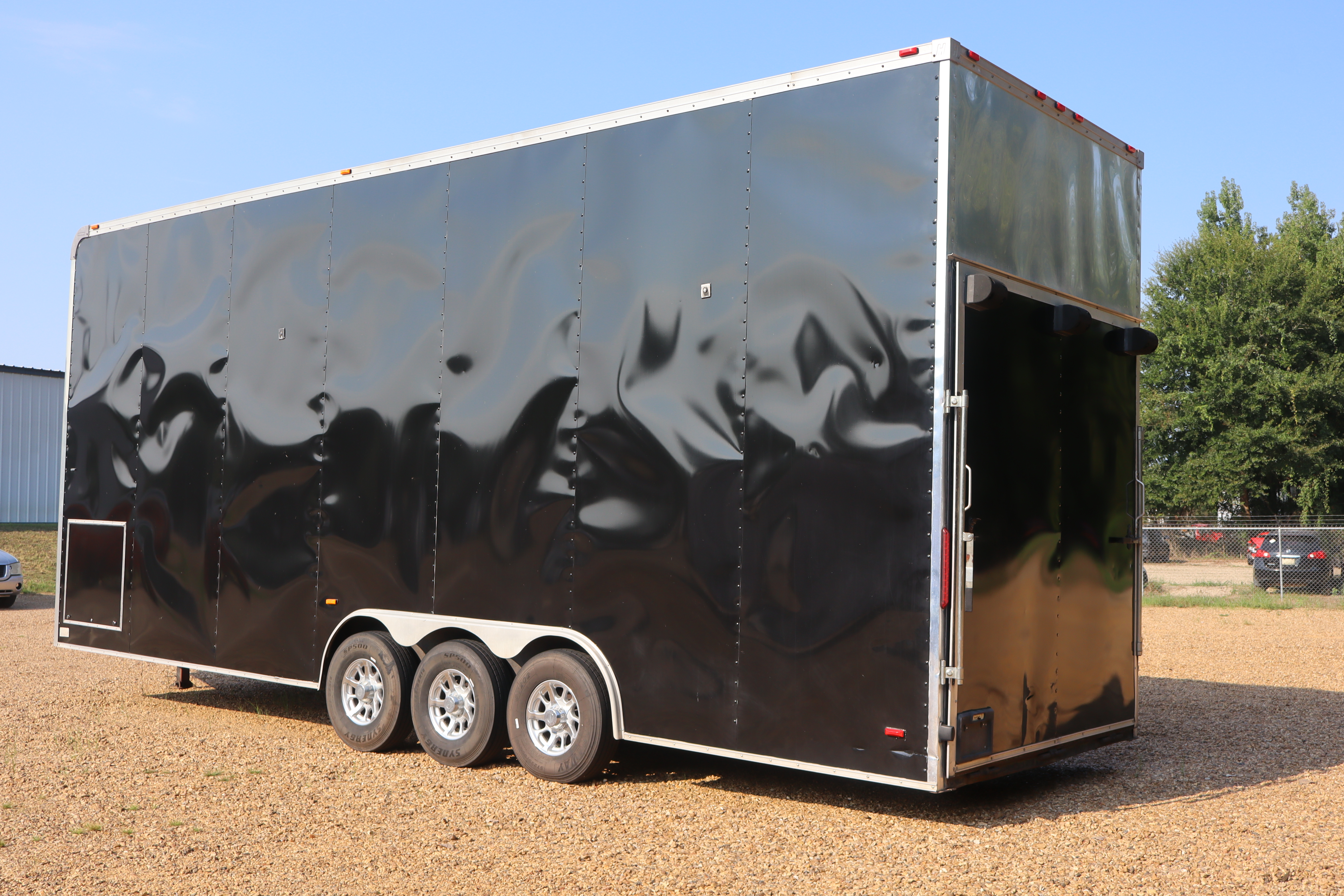 Used 2008 8.5X30 Haulmark Stacker