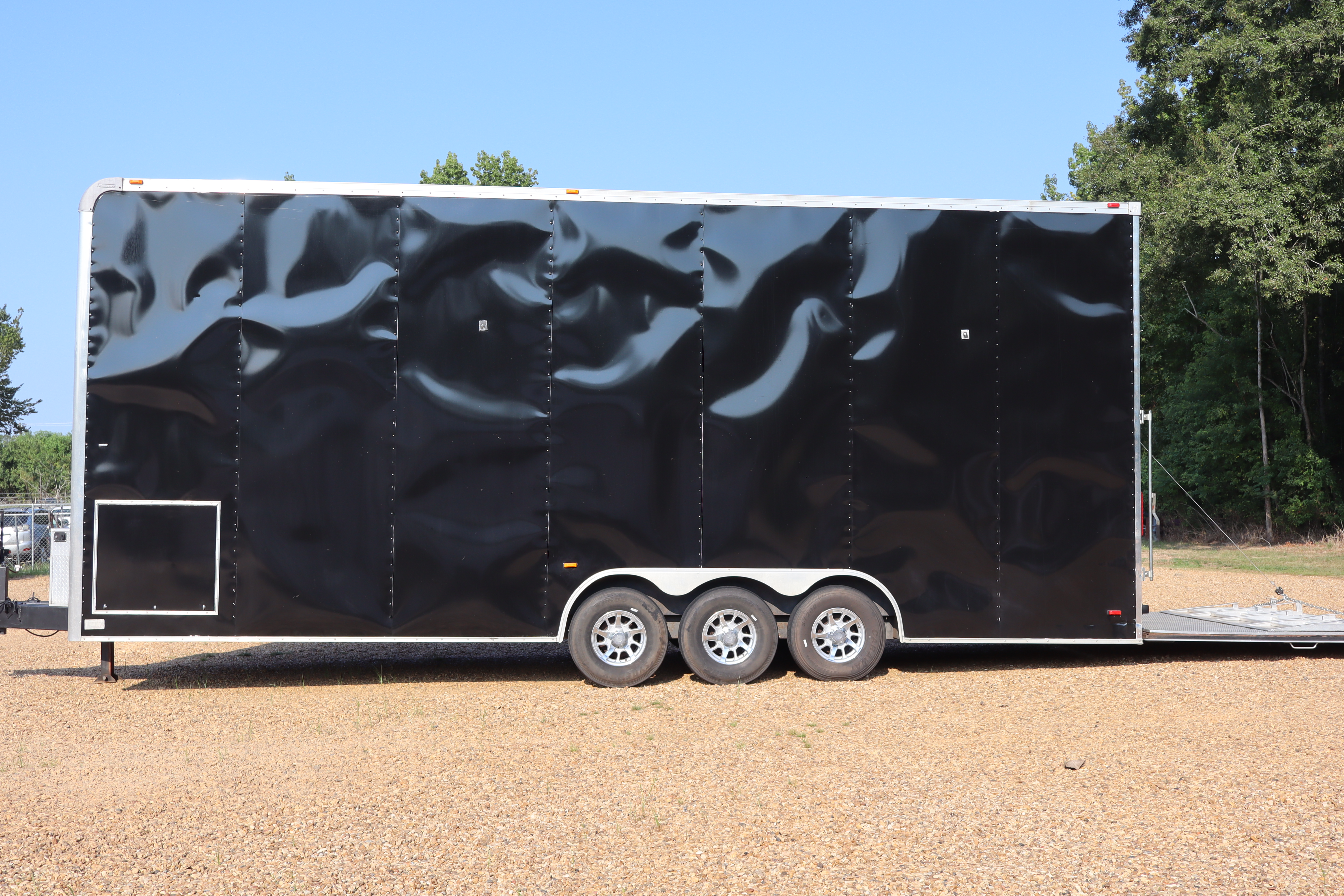 Used 2008 8.5X30 Haulmark Stacker