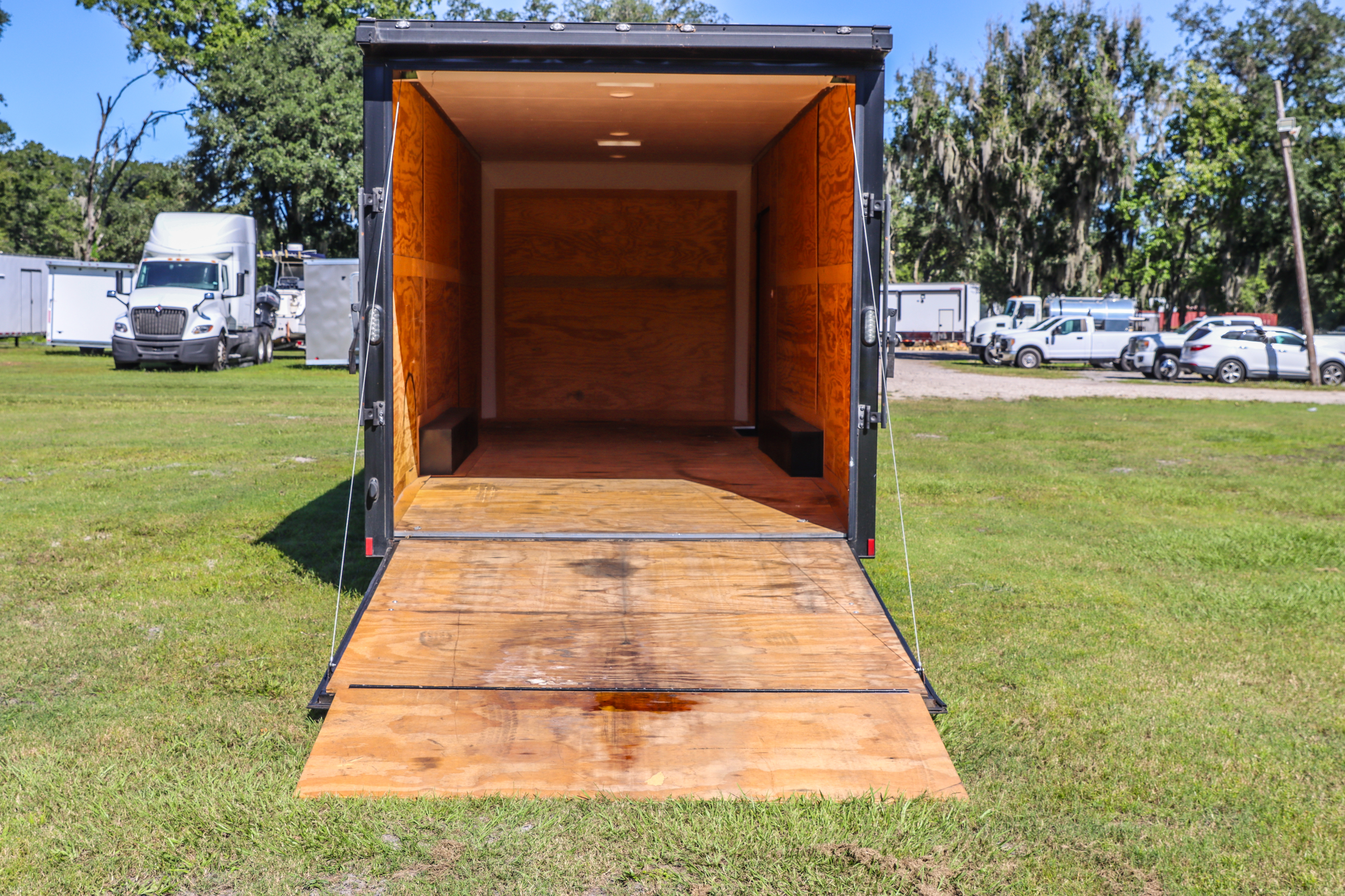 Used 2023 8.5x24 Cargo Mate Cargo Trailer