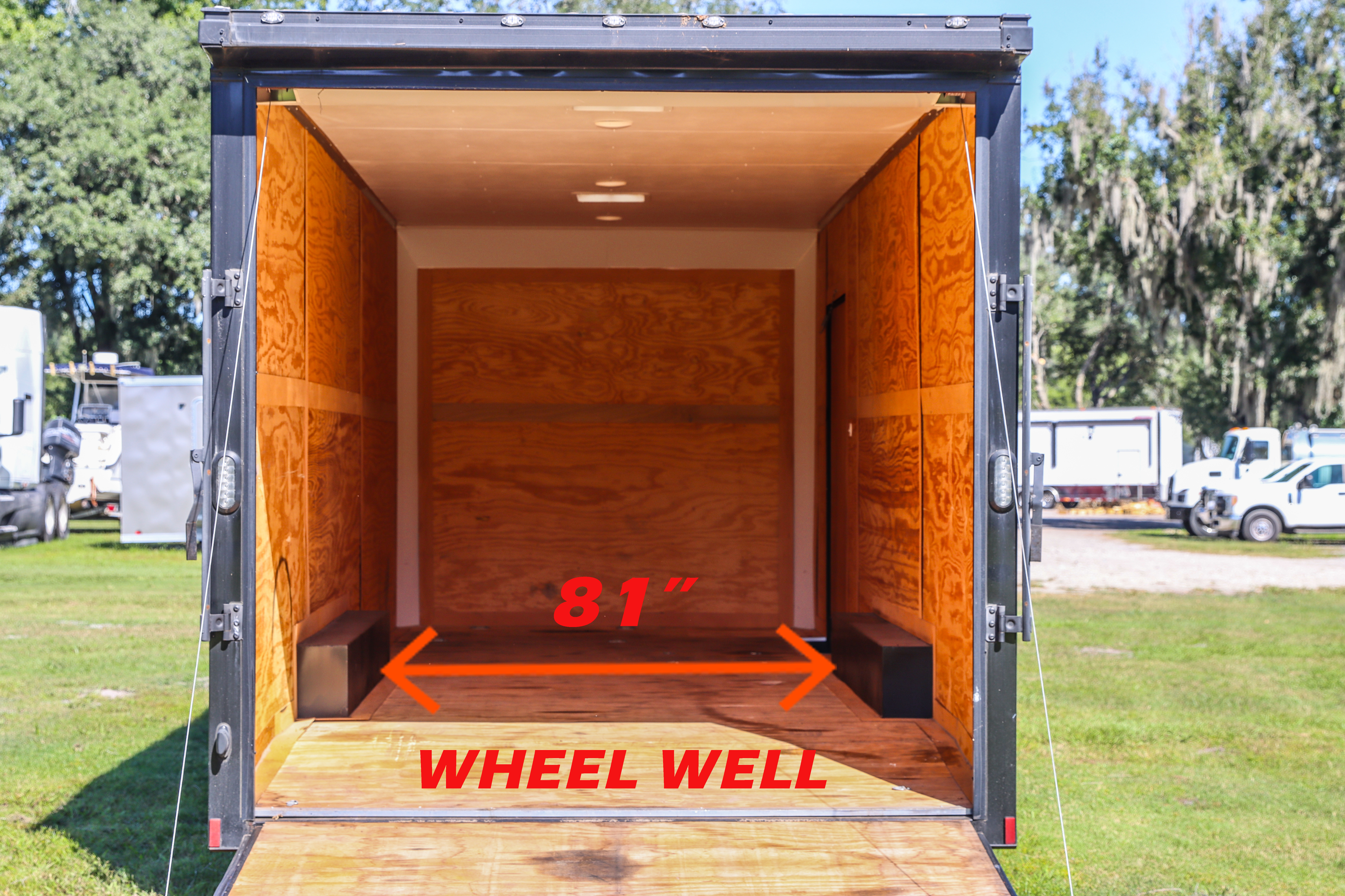 Used 2023 8.5x24 Cargo Mate Cargo Trailer