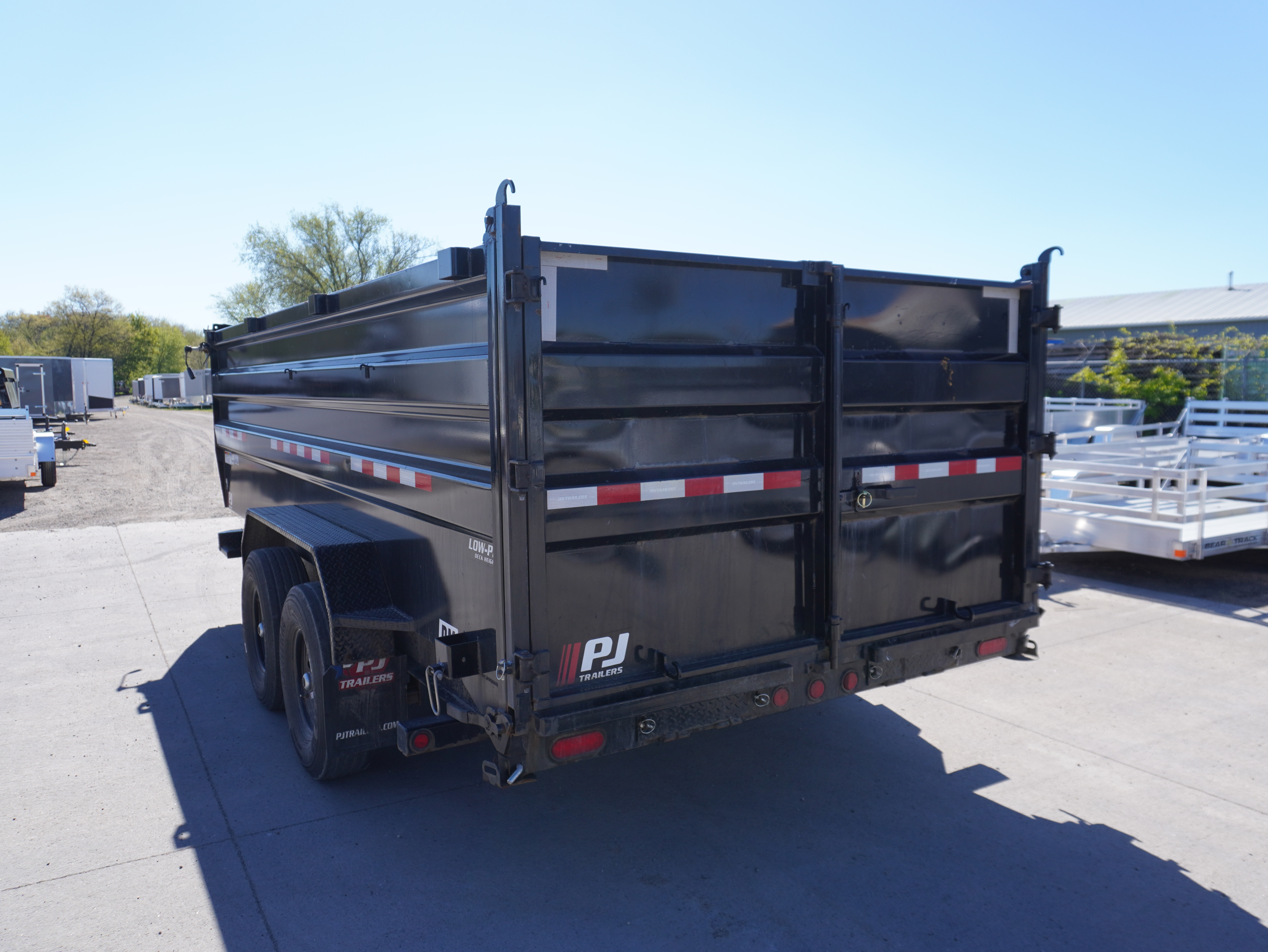 Used 2025 PJ Trailers DM 83"x16ft Dump Trailer