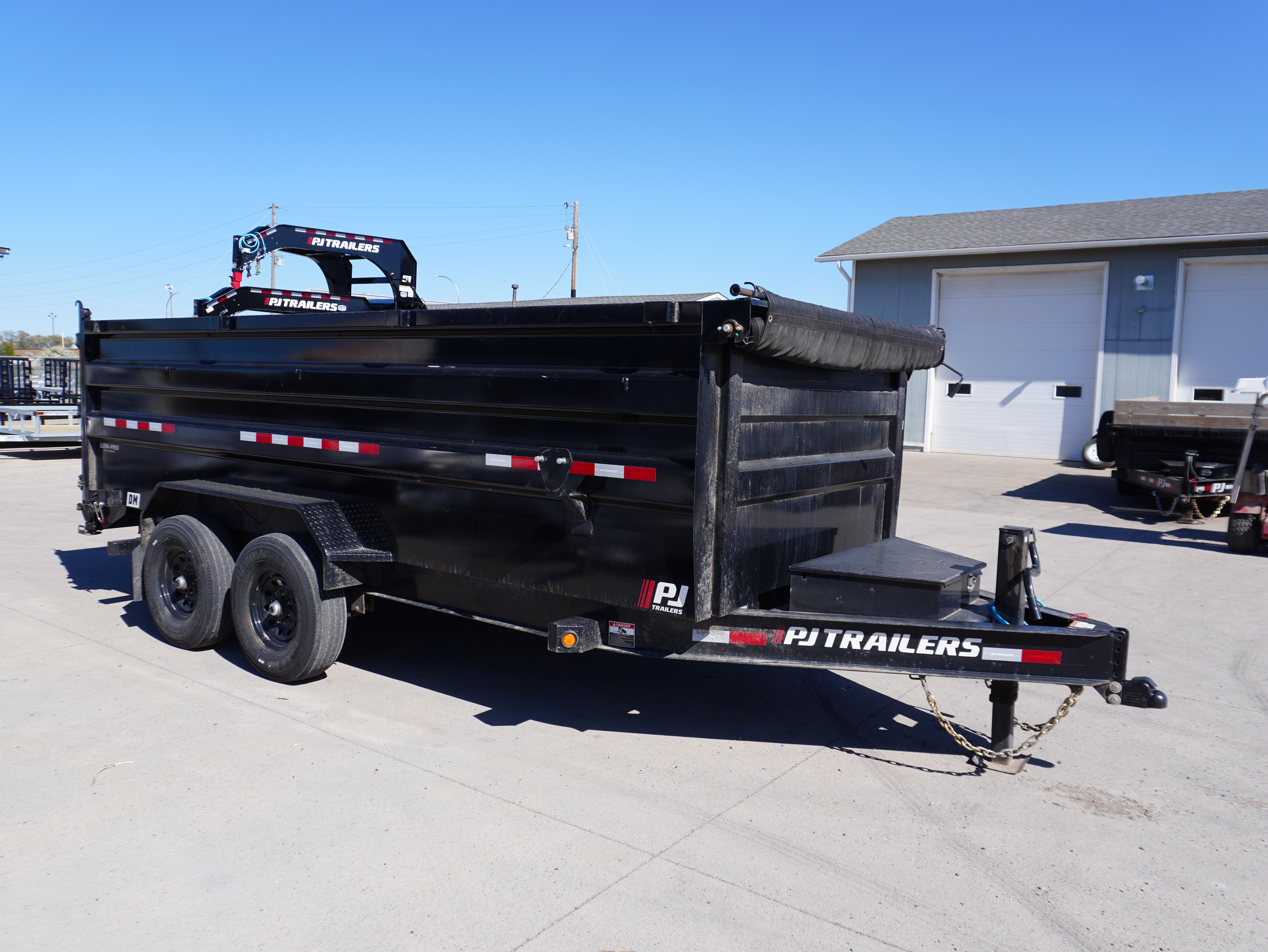 Used 2025 PJ Trailers DM 83"x16ft Dump Trailer