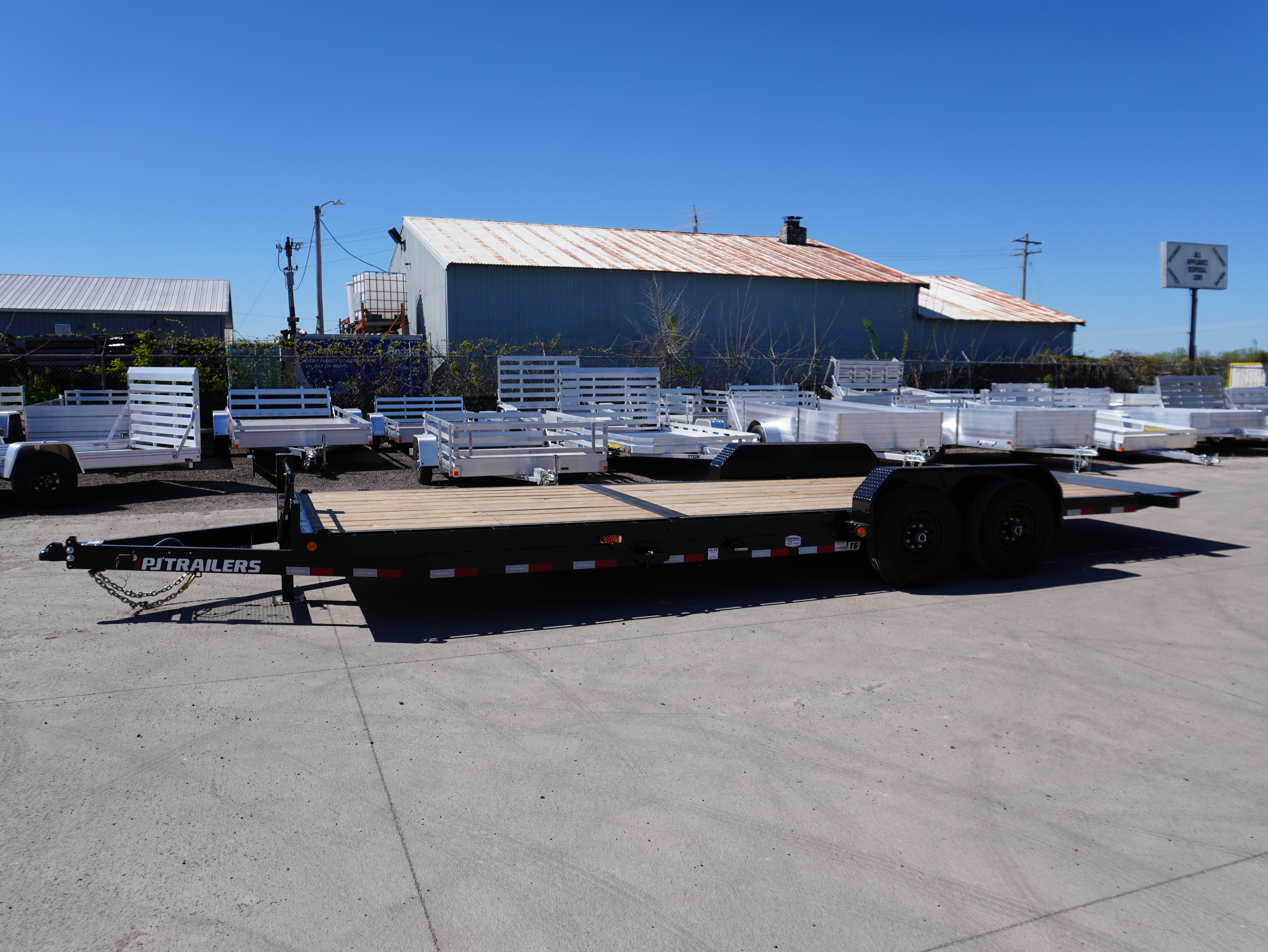 New 2026 PJ Trailers T6 83"x24FT Tilt Trailer