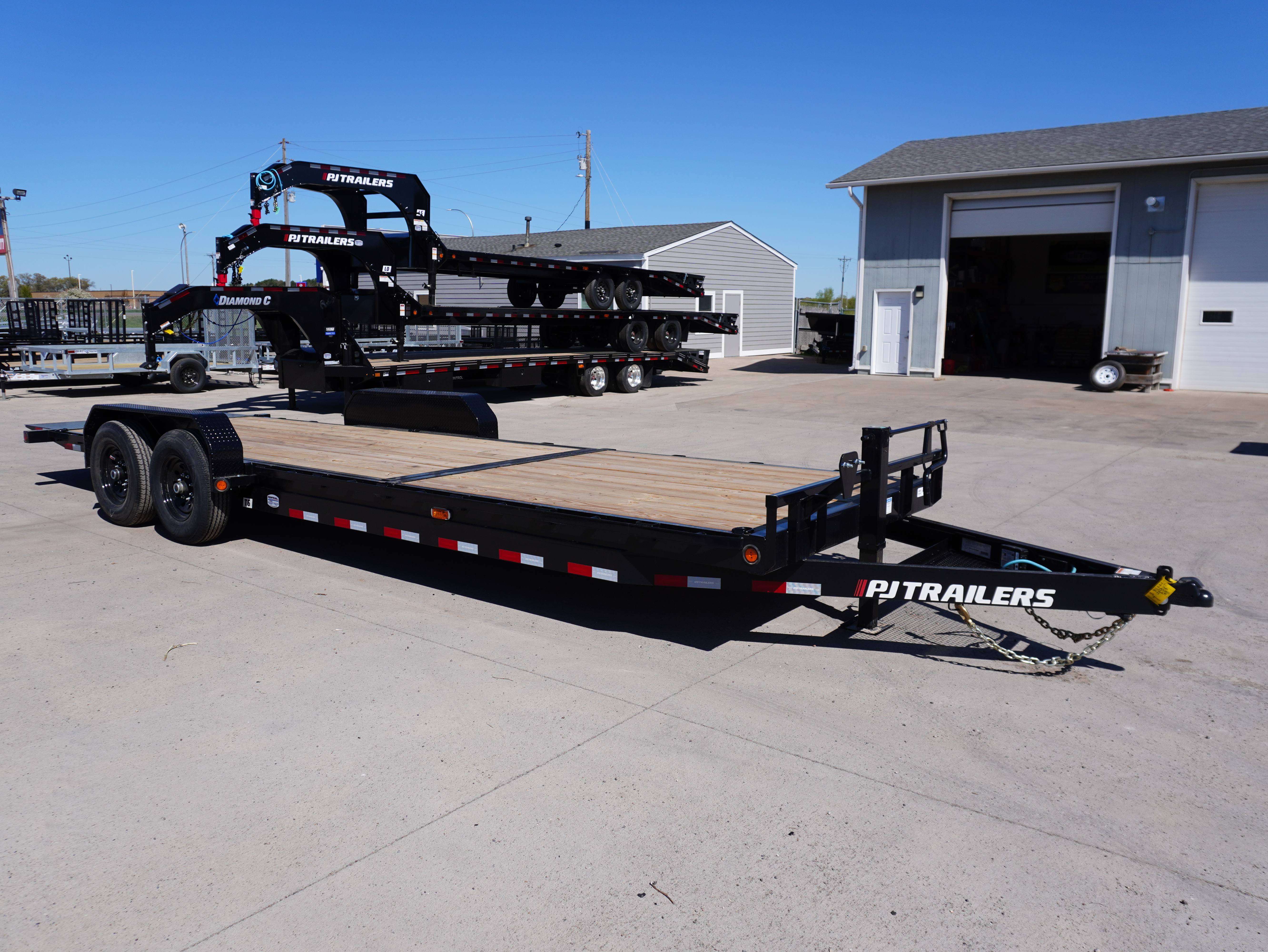 New 2026 PJ Trailers T6 83"x24FT Tilt Trailer