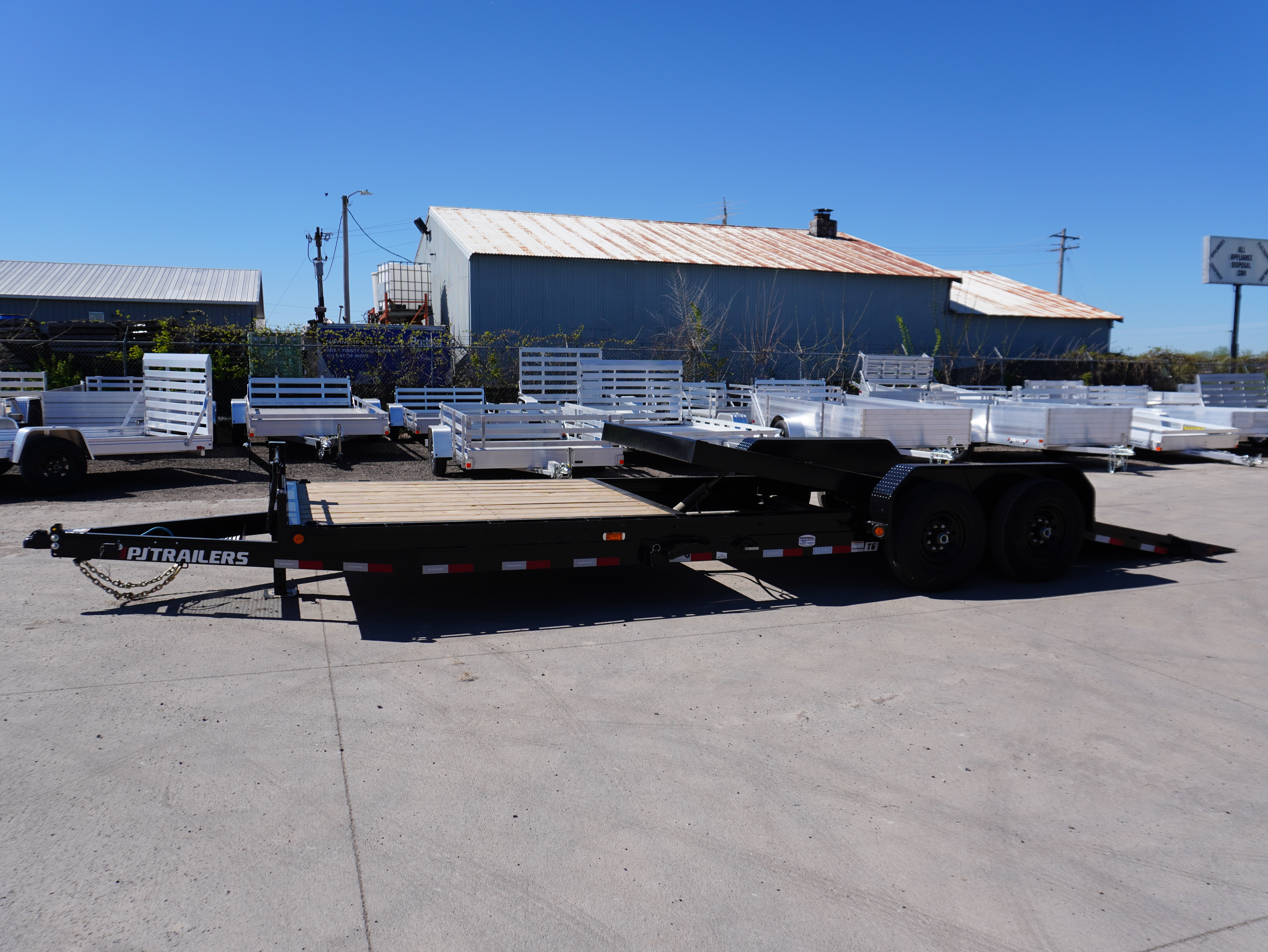 New 2026 PJ Trailers T6 83"x24FT Tilt Trailer
