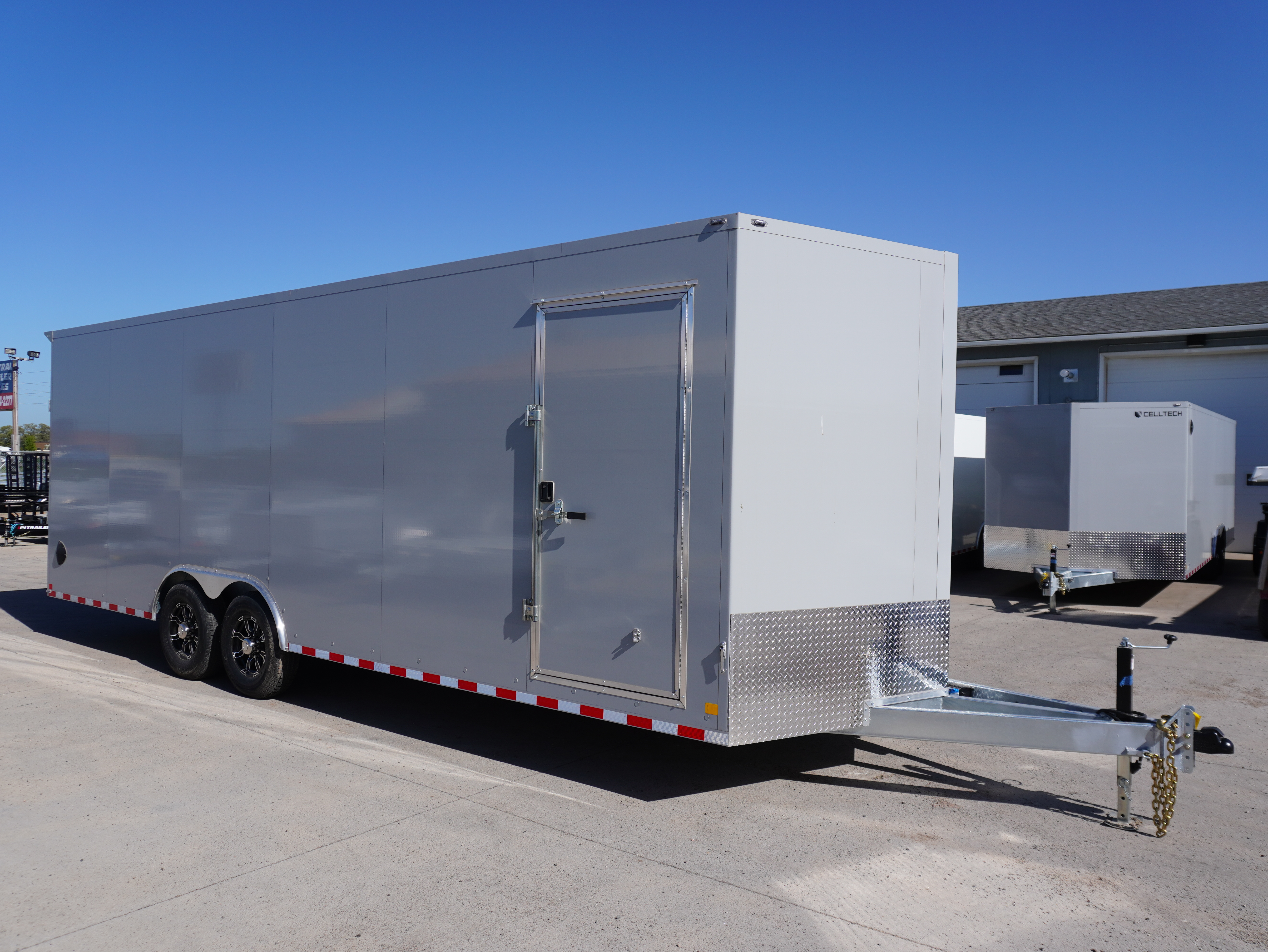 New 2026 Cell-Tech Trailers 8.5x24ft Galvanized Enclosed Car Hauler