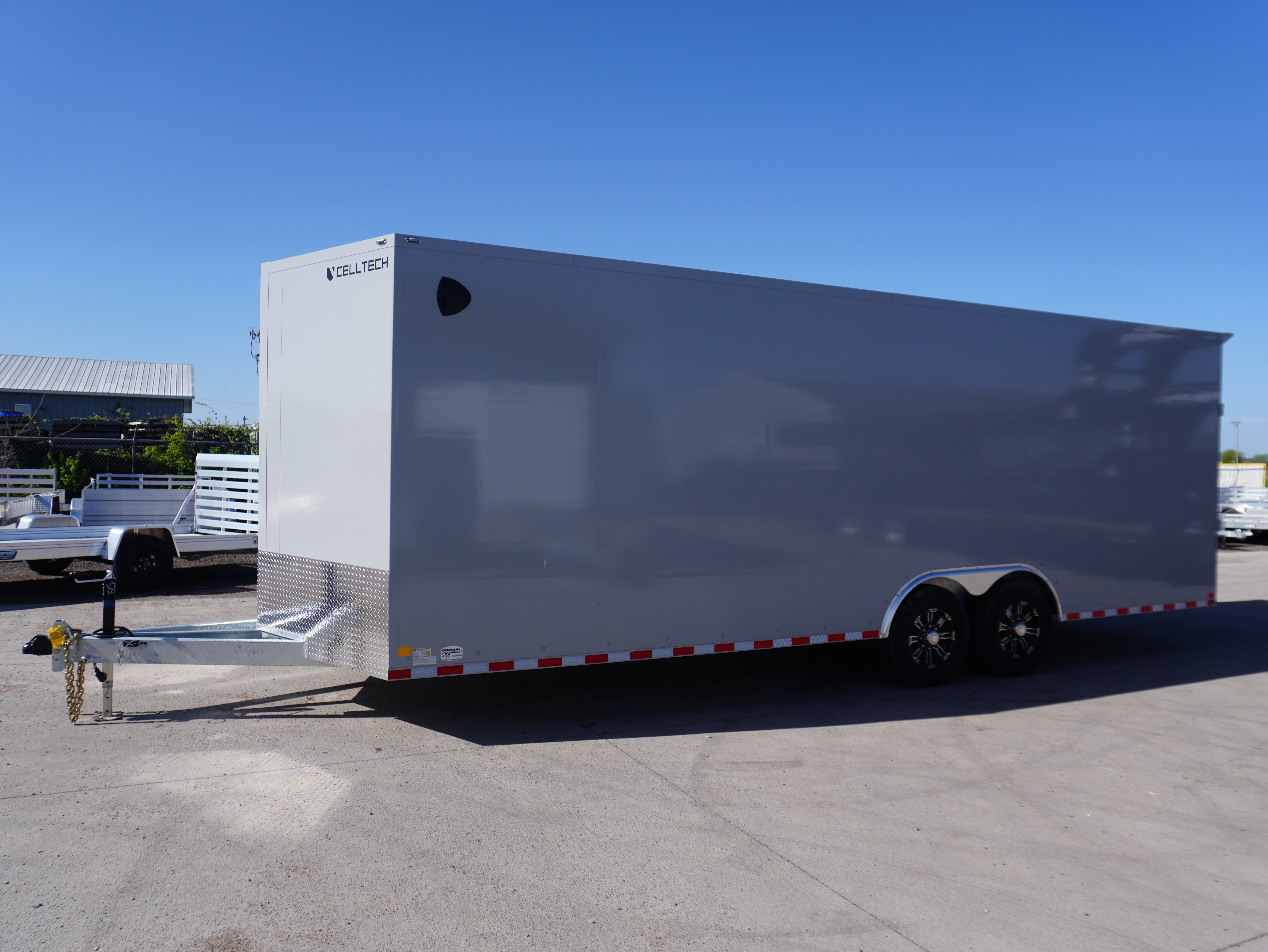 New 2026 Cell-Tech Trailers 8.5x24ft Galvanized Enclosed Car Hauler