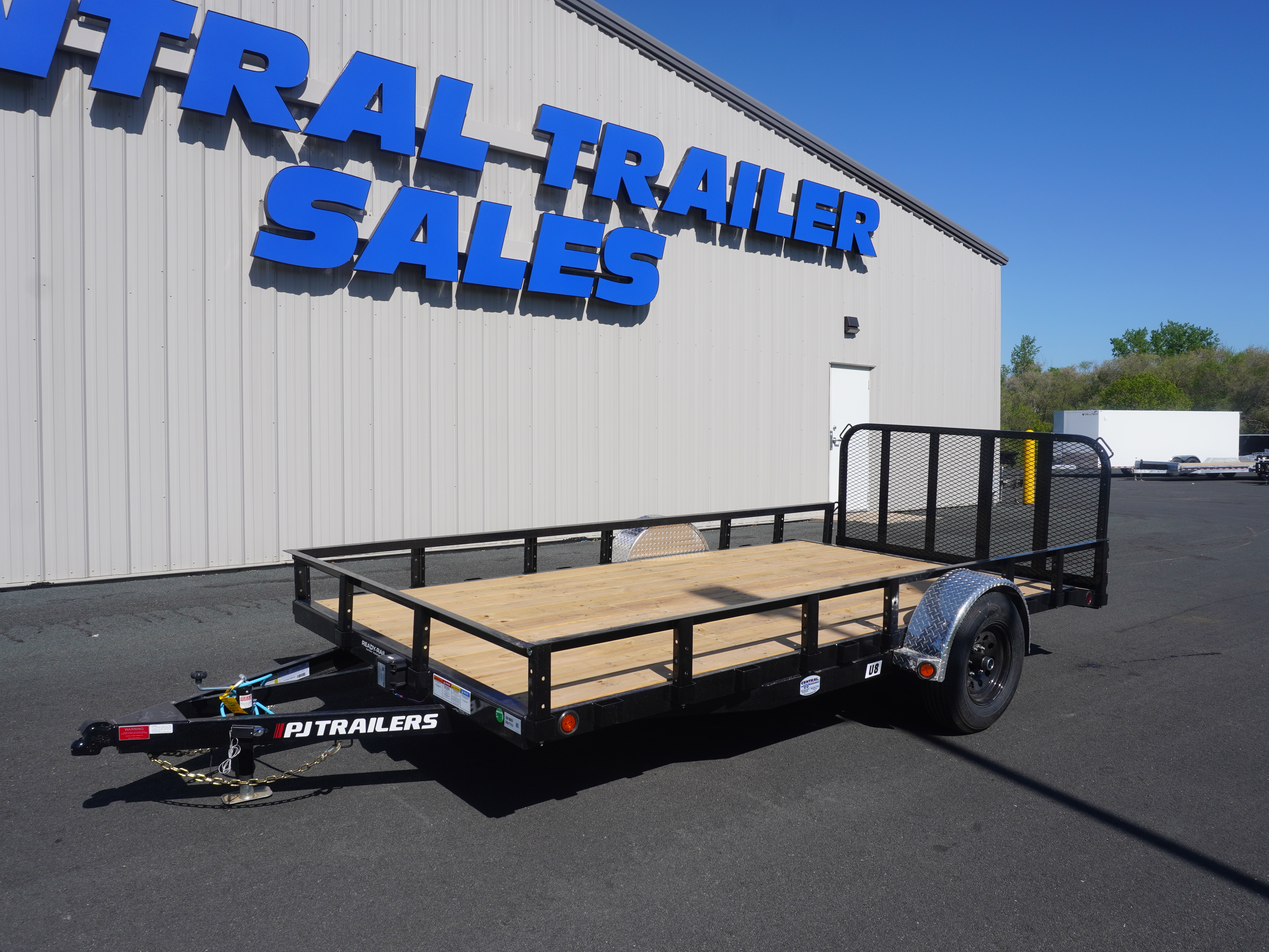 New 2026 PJ Trailers U8 83 x14ft 5200# Axle Utility Trailer