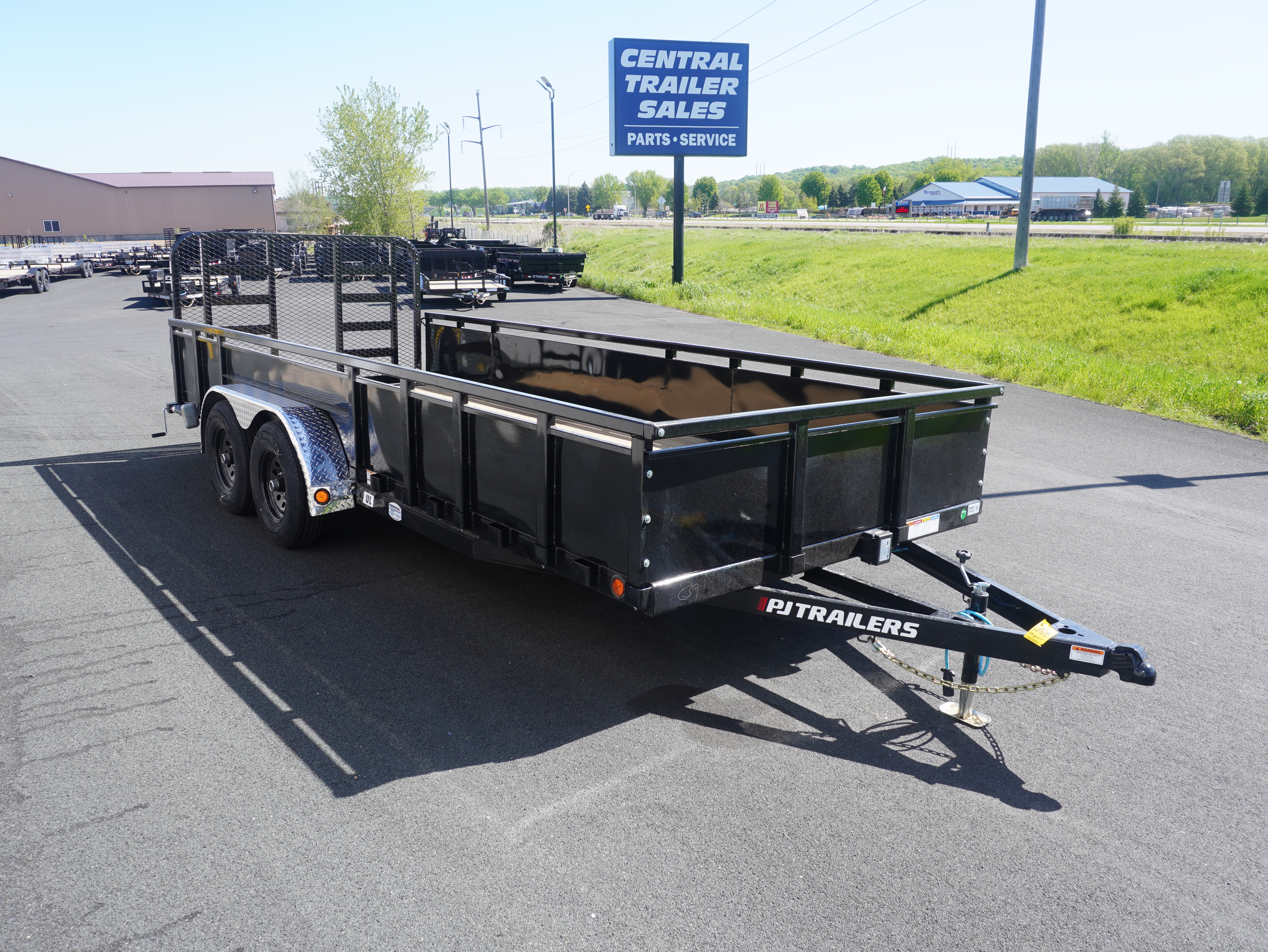 New 2026 PJ Trailers UL 83"x18ft Utility Trailer