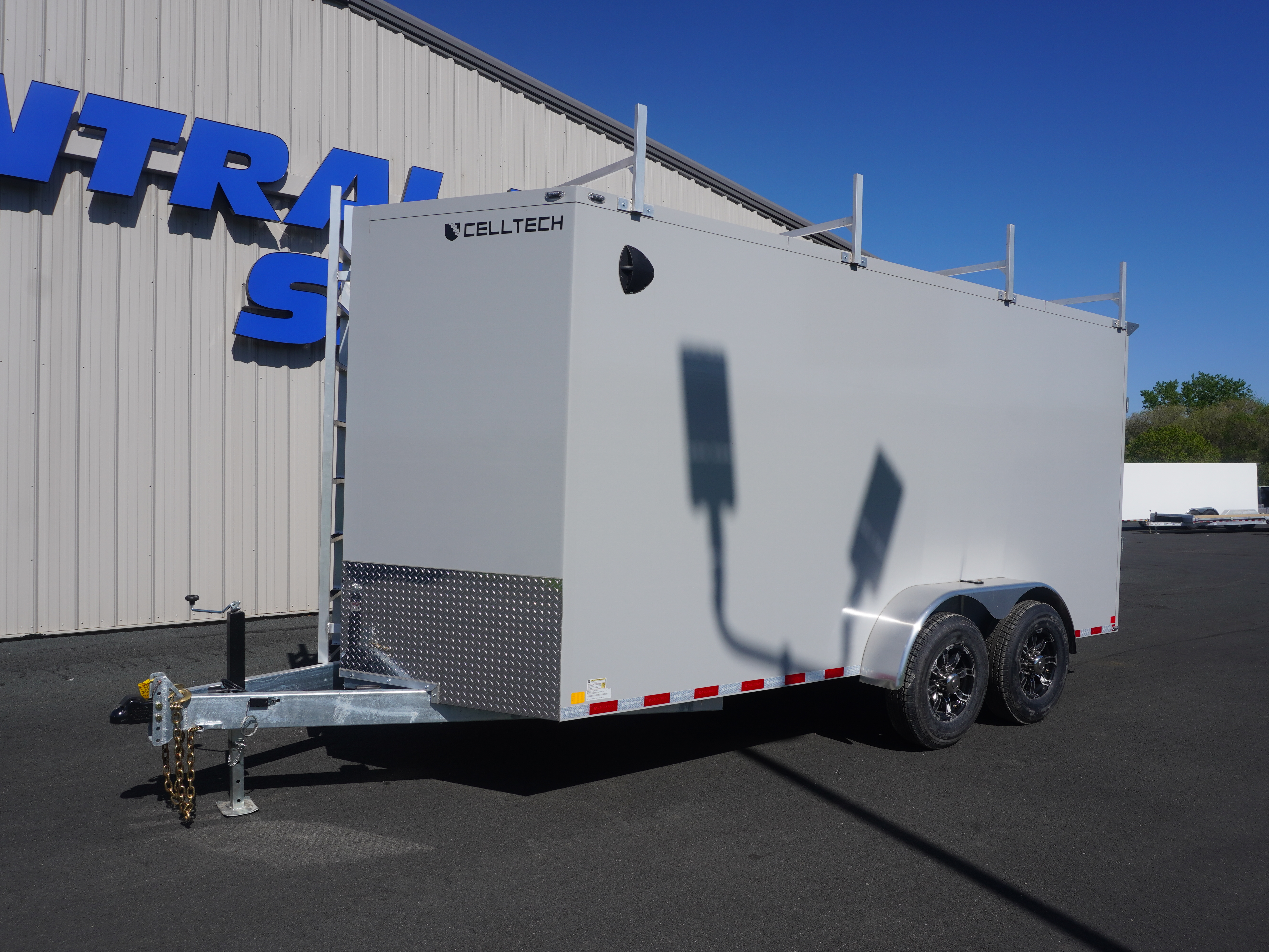New 2026 Cell-Tech Trailers 7x16ft Galvanized Enclosed