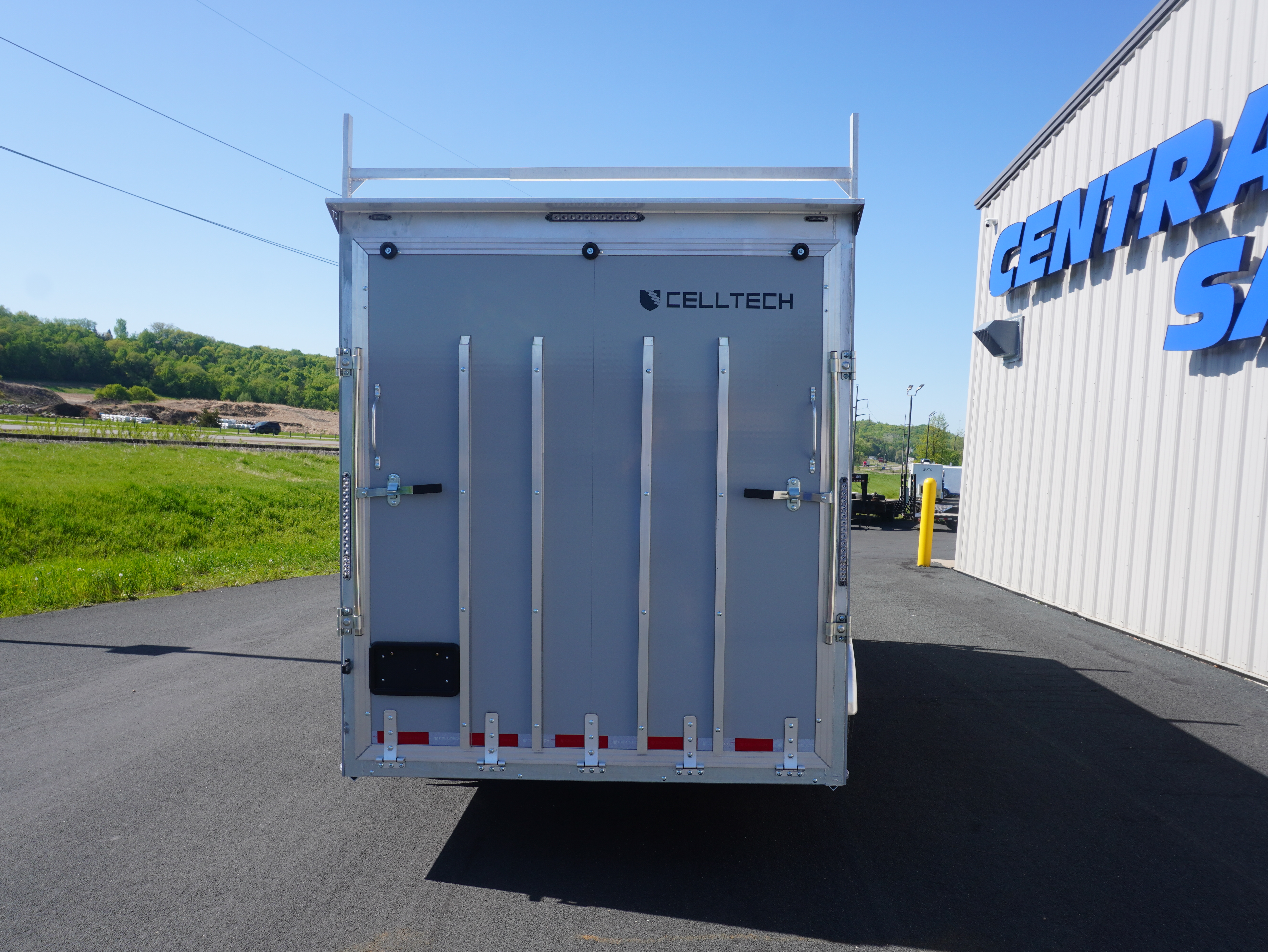 New 2026 Cell-Tech Trailers 7x16ft Galvanized Enclosed