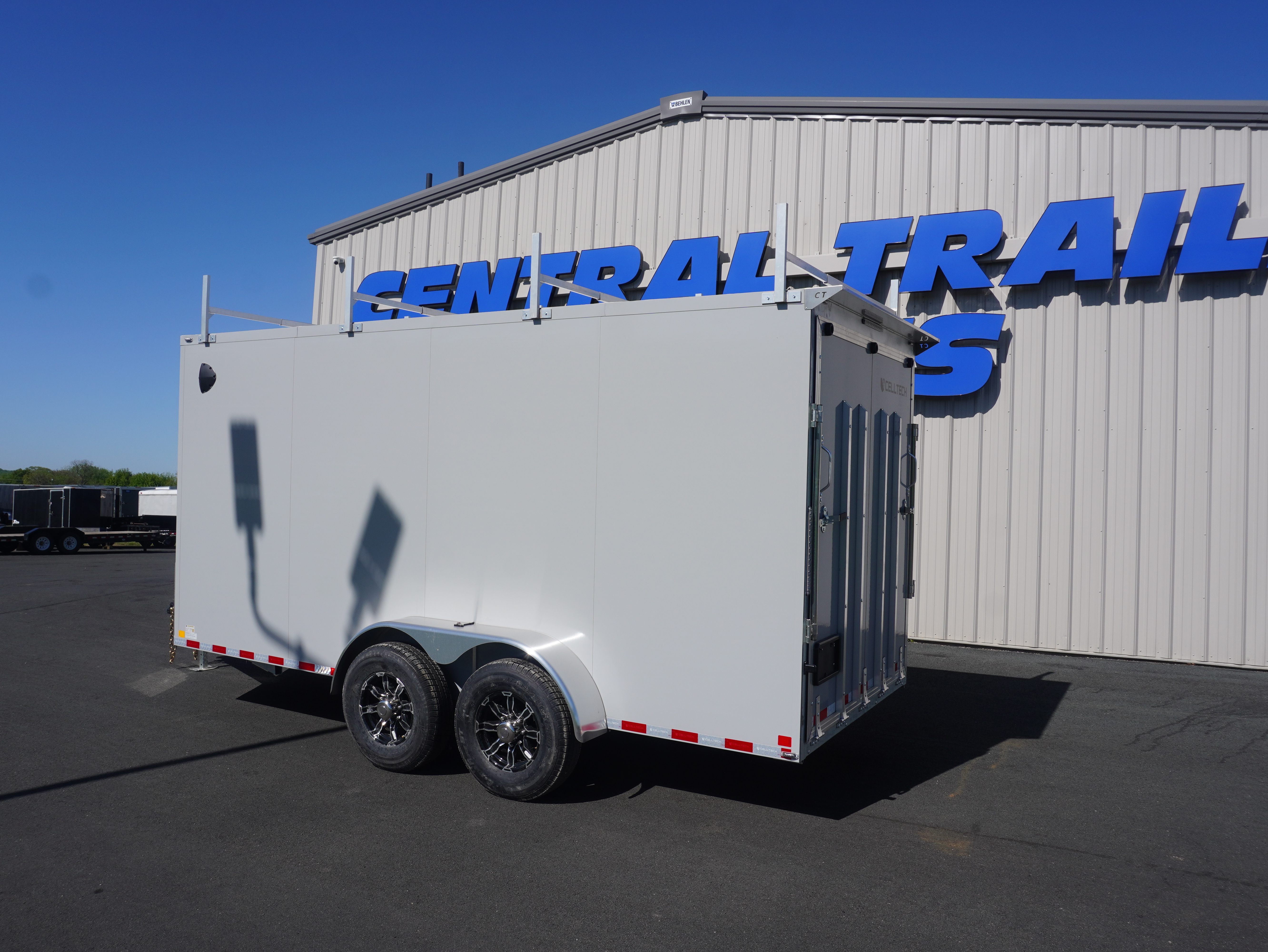 New 2026 Cell-Tech Trailers 7x16ft Galvanized Enclosed