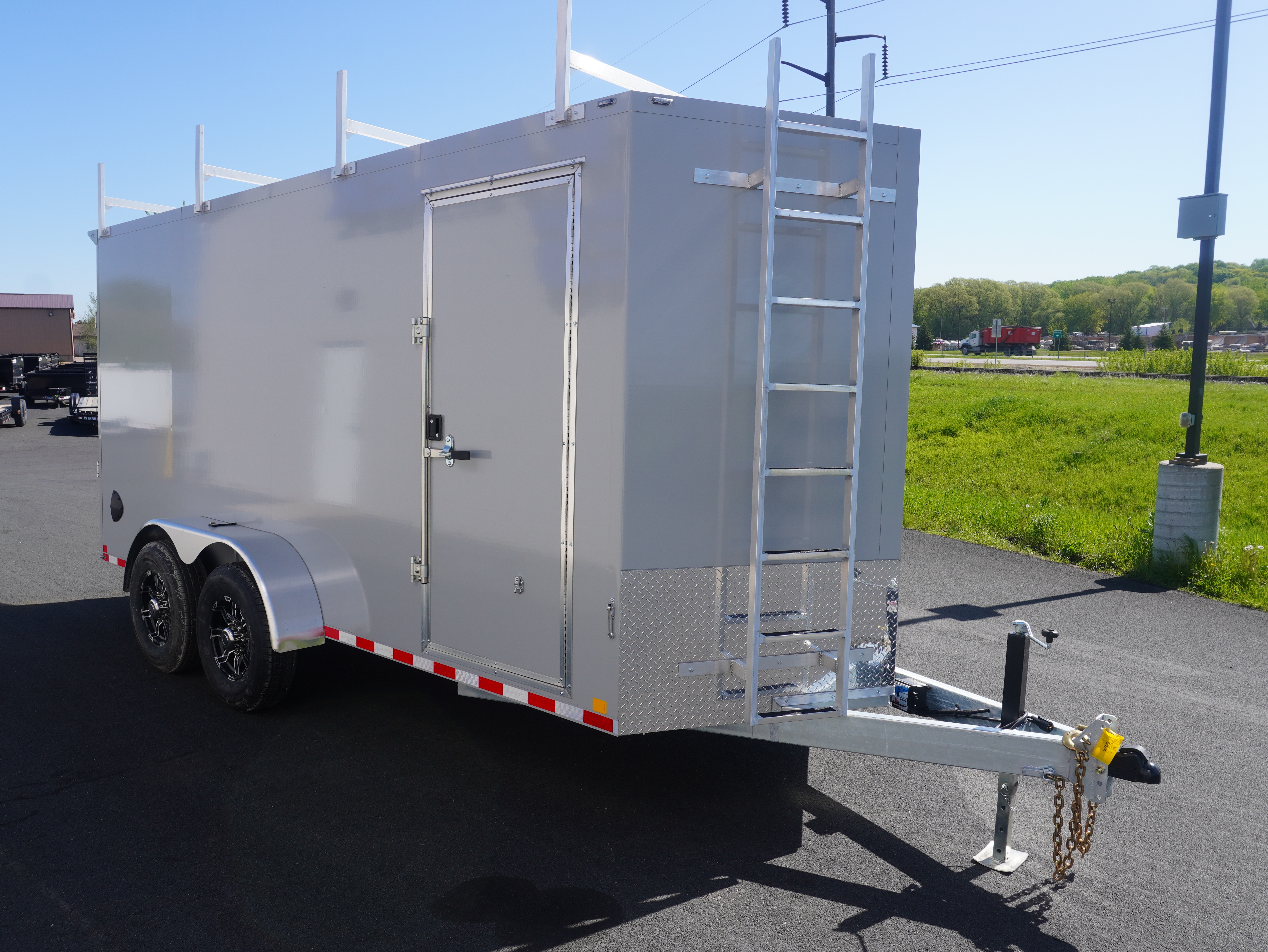 New 2026 Cell-Tech Trailers 7x16ft Galvanized Enclosed