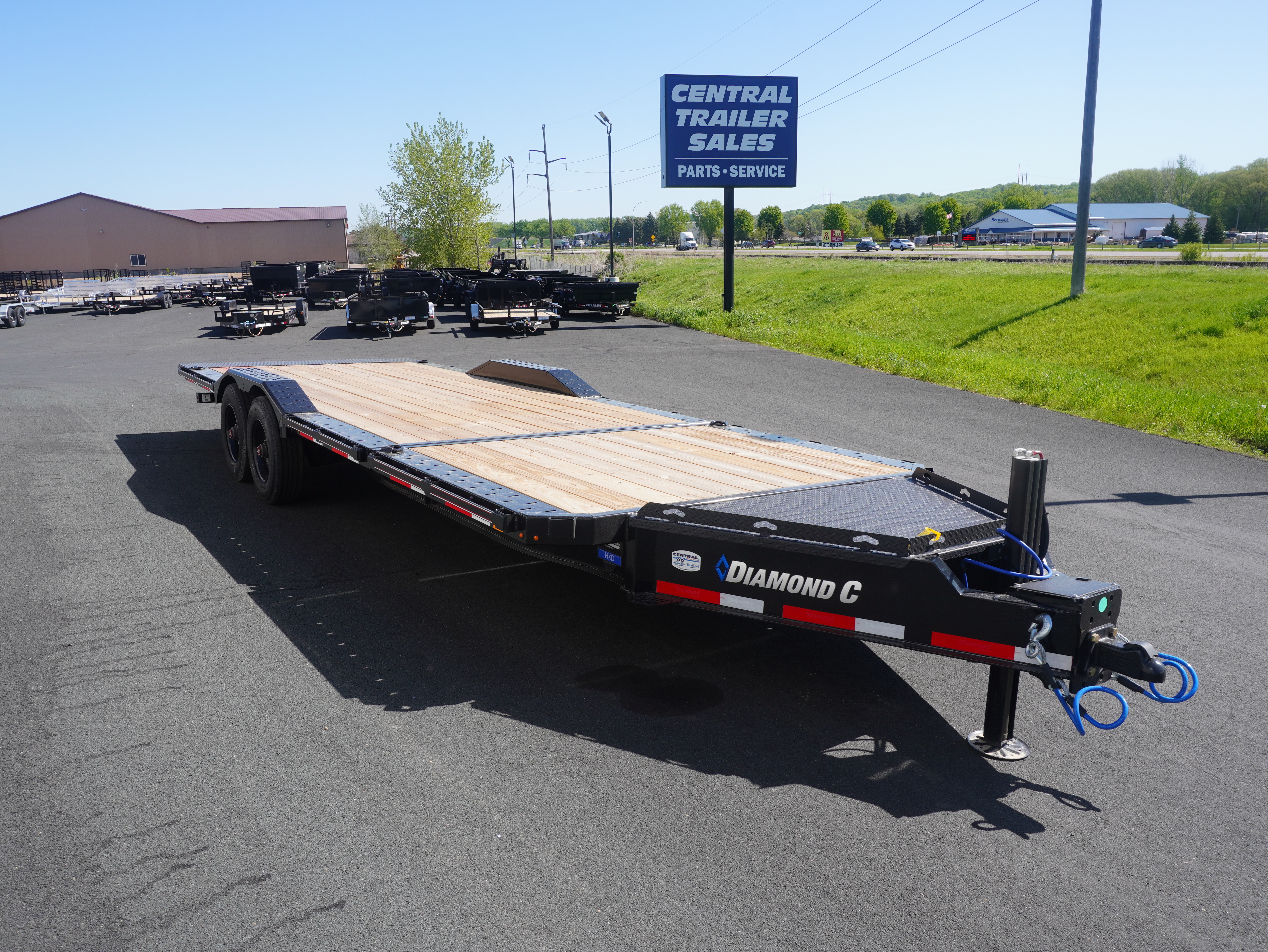 New 2026 Diamond C Trailers 210 24ft Tilt Trailer