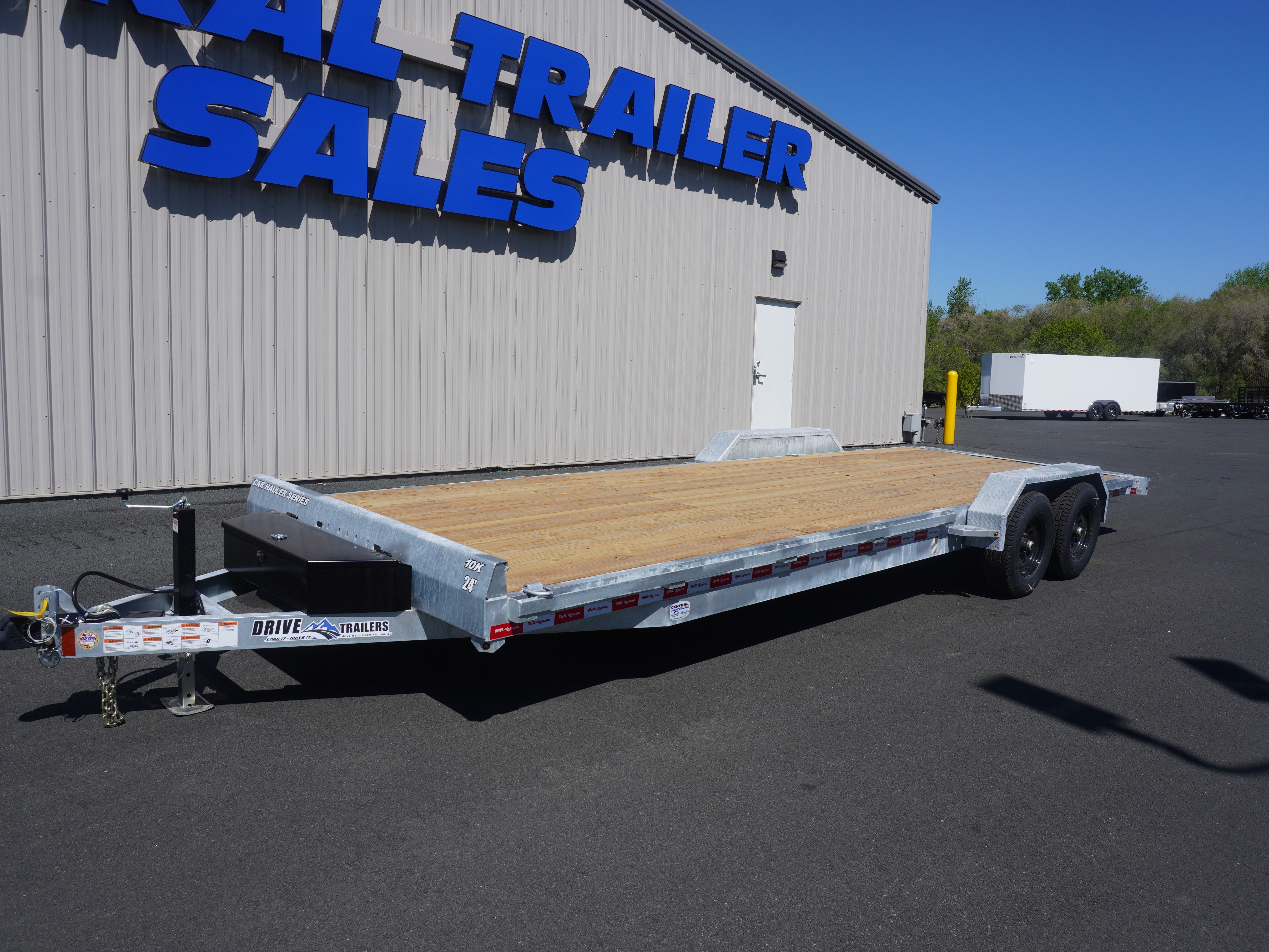 New 2027 Drive Trailers 83'X24FT Galvanized Car Hauler Car Hauler