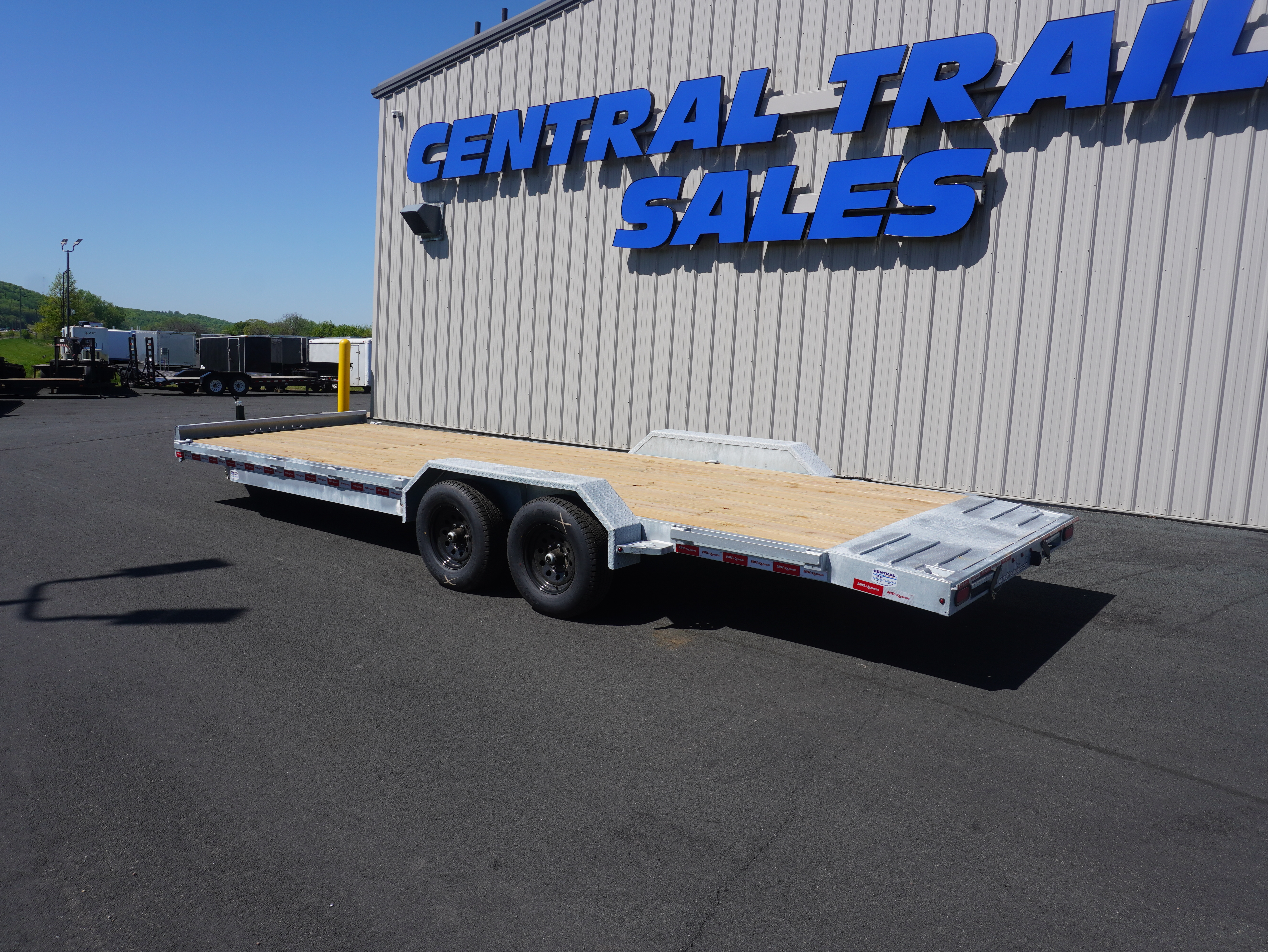 New 2027 Drive Trailers 83'X24FT Galvanized Car Hauler Car Hauler
