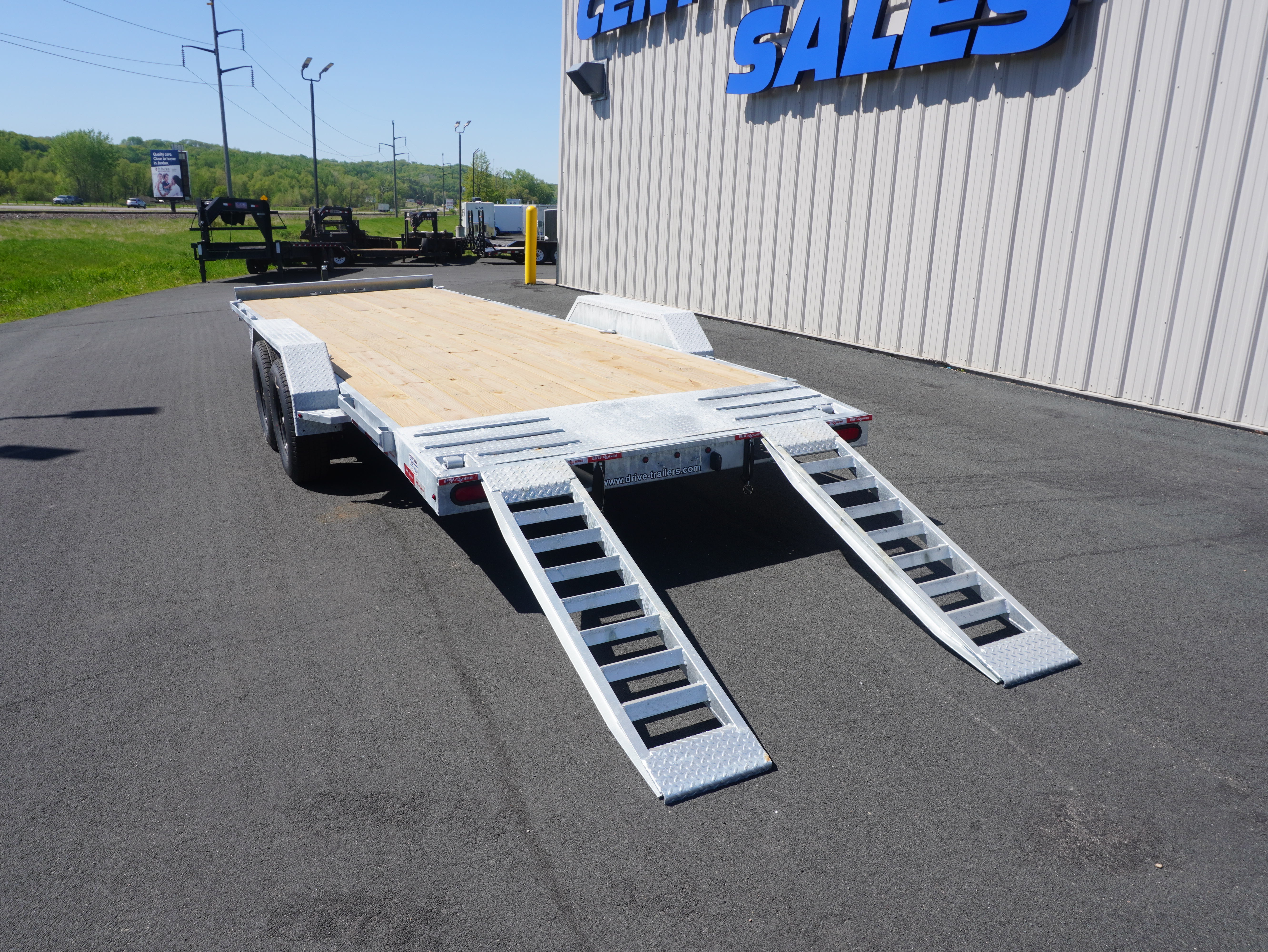 New 2027 Drive Trailers 83'X24FT Galvanized Car Hauler Car Hauler