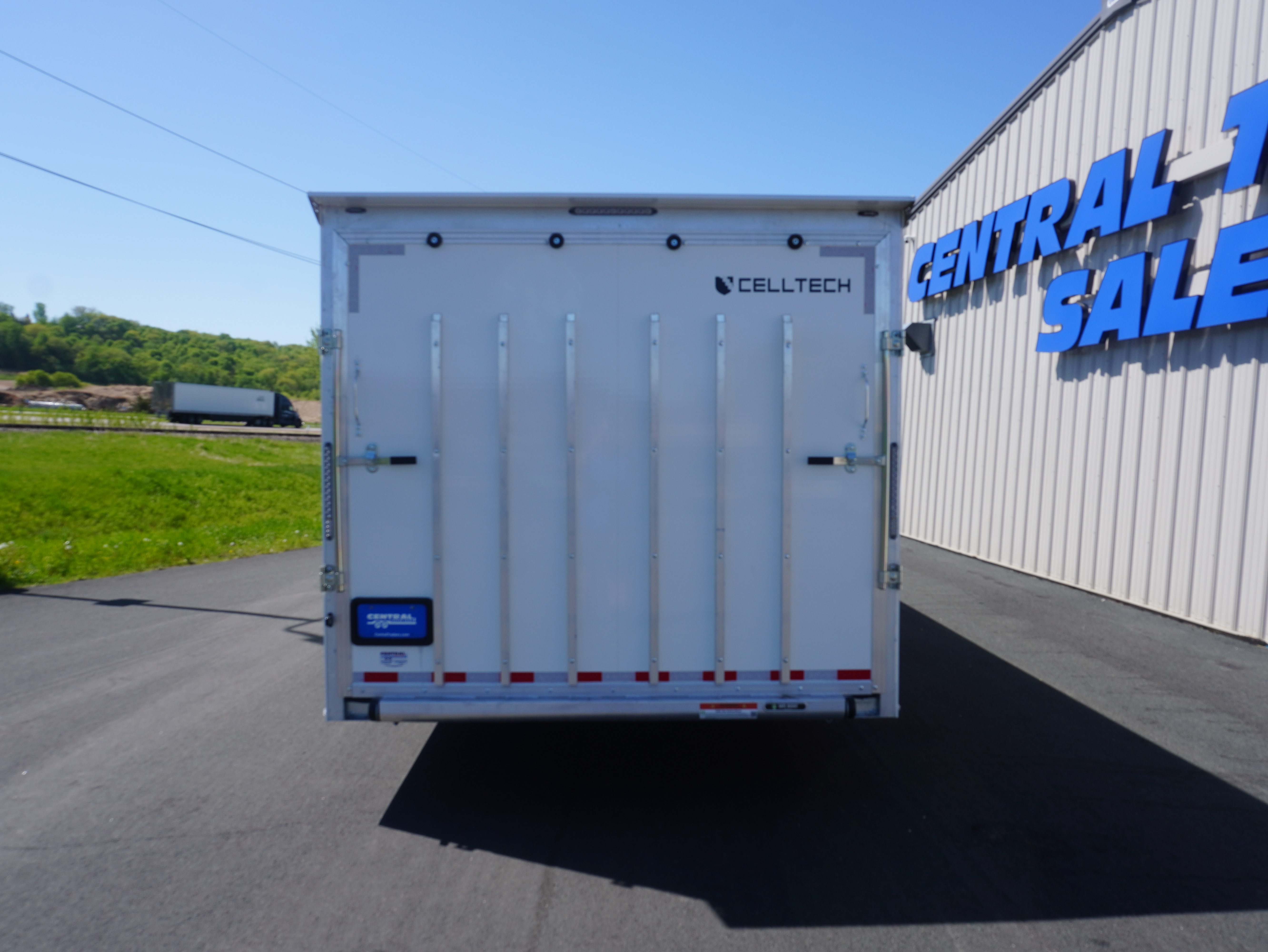 New 2026 Cell-Tech Trailers 8.5x24ft Galvanized Enclosed
