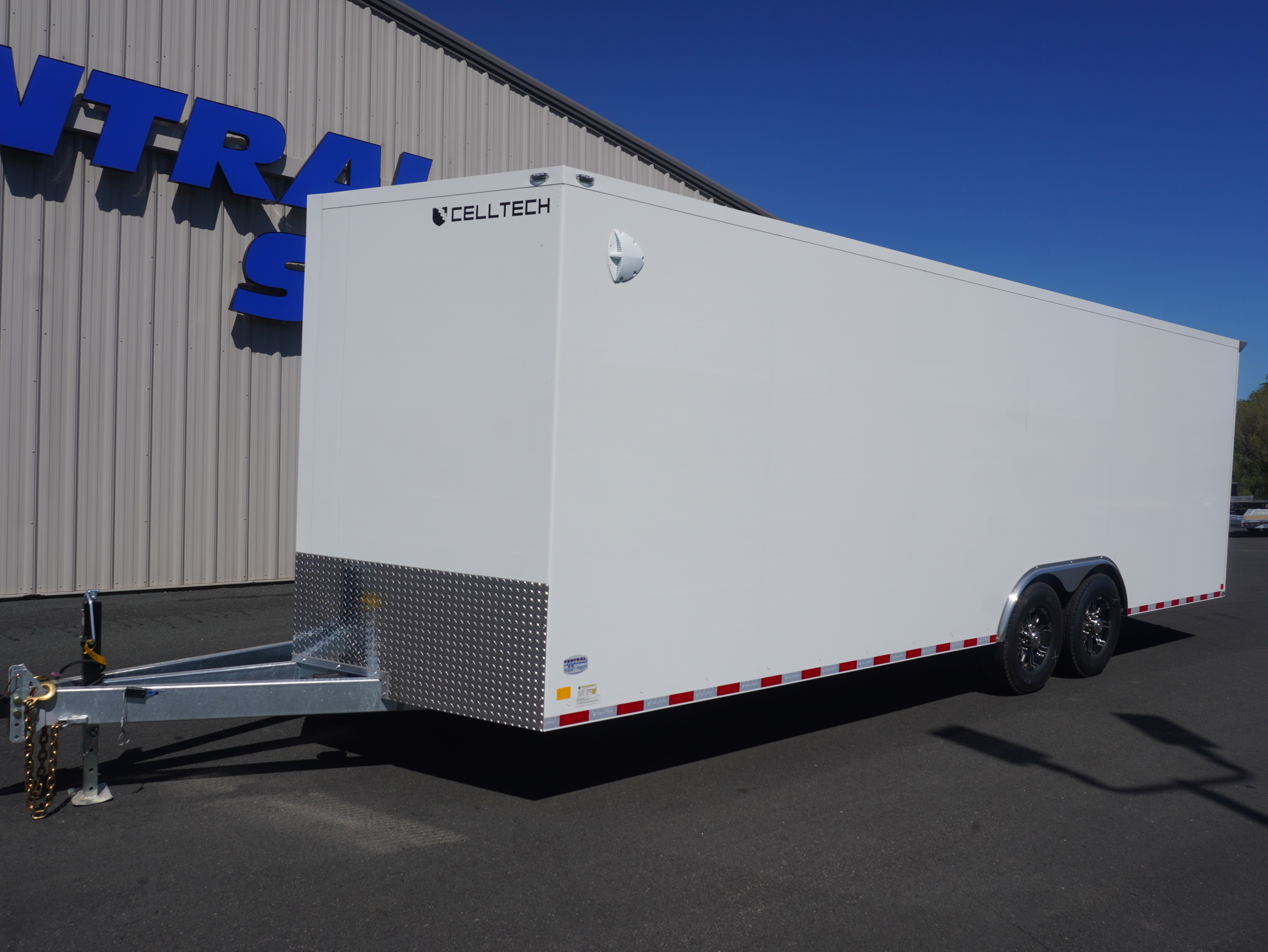 New 2026 Cell-Tech Trailers 8.5x24ft Galvanized Enclosed