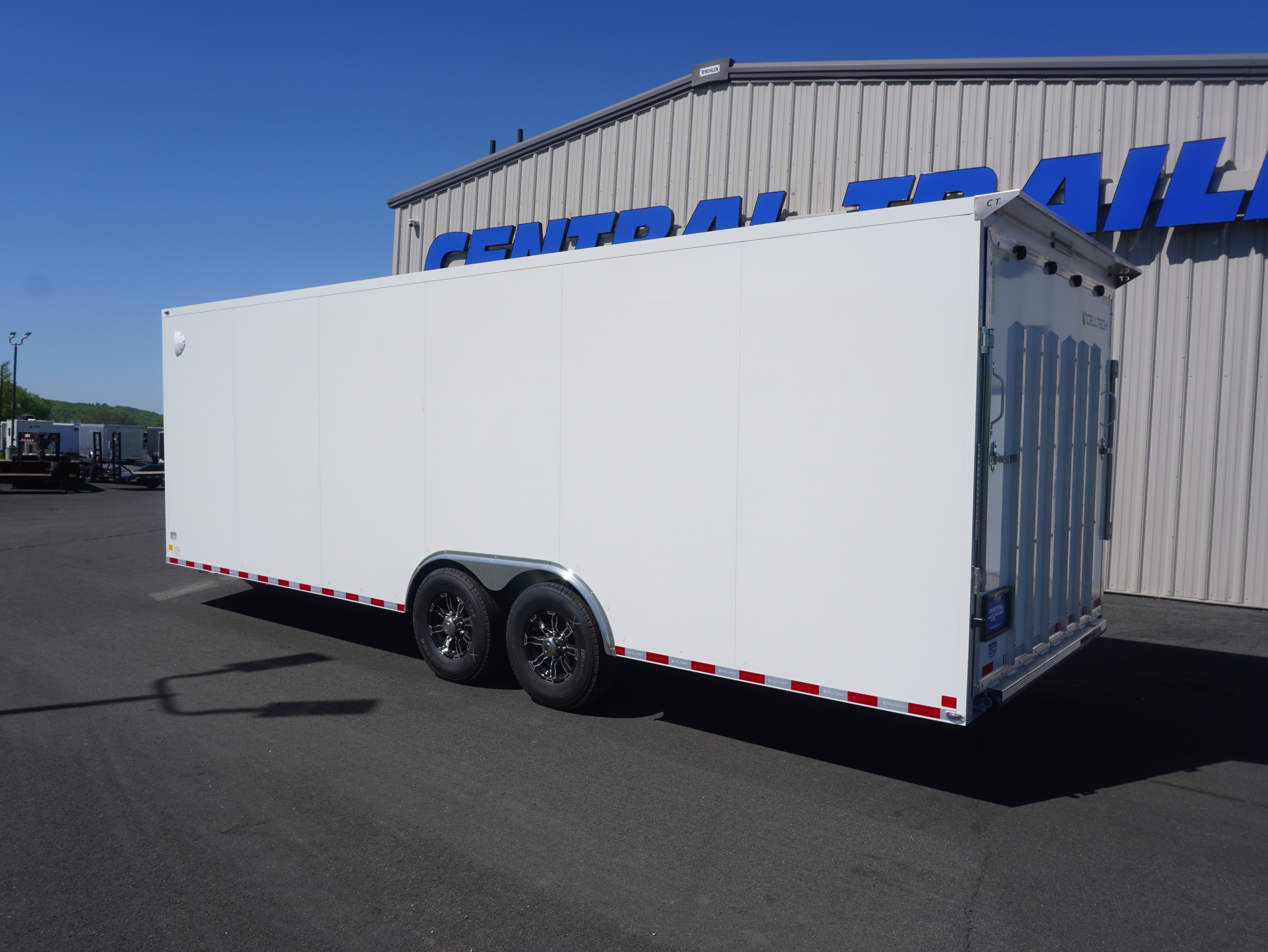 New 2026 Cell-Tech Trailers 8.5x24ft Galvanized Enclosed