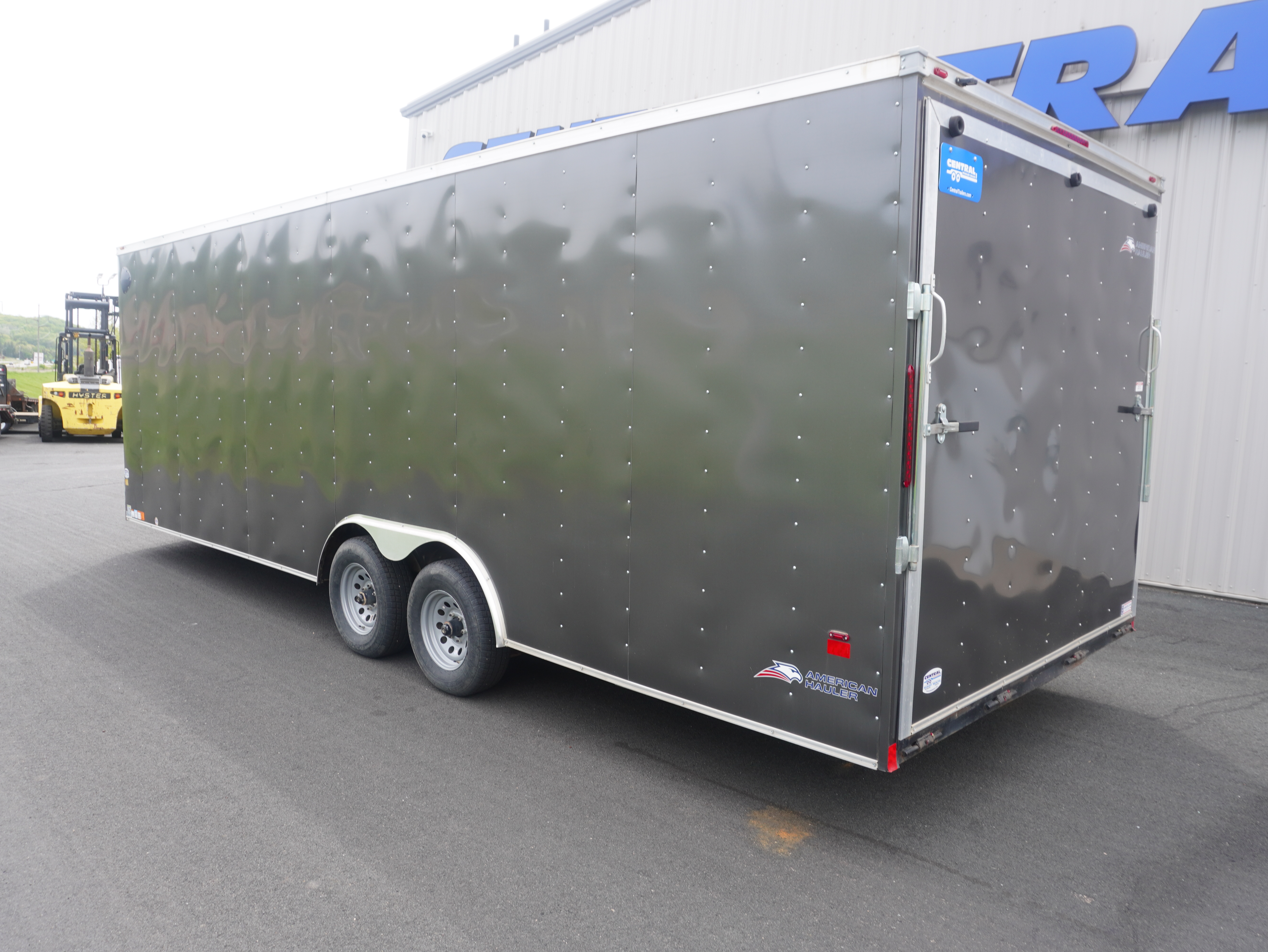 Used 2024 American Hauler 8.5X24 Steel Frame Cargo / Enclosed Trailer